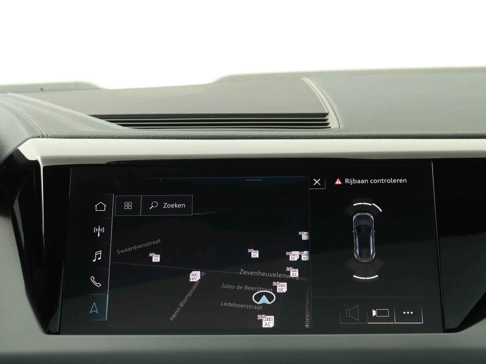 Audi e-tron GT 93 kWh 476 PK | Automaat | Navigatie | 360 Camera | Glazen panoramadak | Bang & Olufsen | Adaptive Air Suspension | Stoelverwarming | Virtual cockpit | LED | Lichtmetalen velgen | Climate Control | Privacy glass | - 14/22