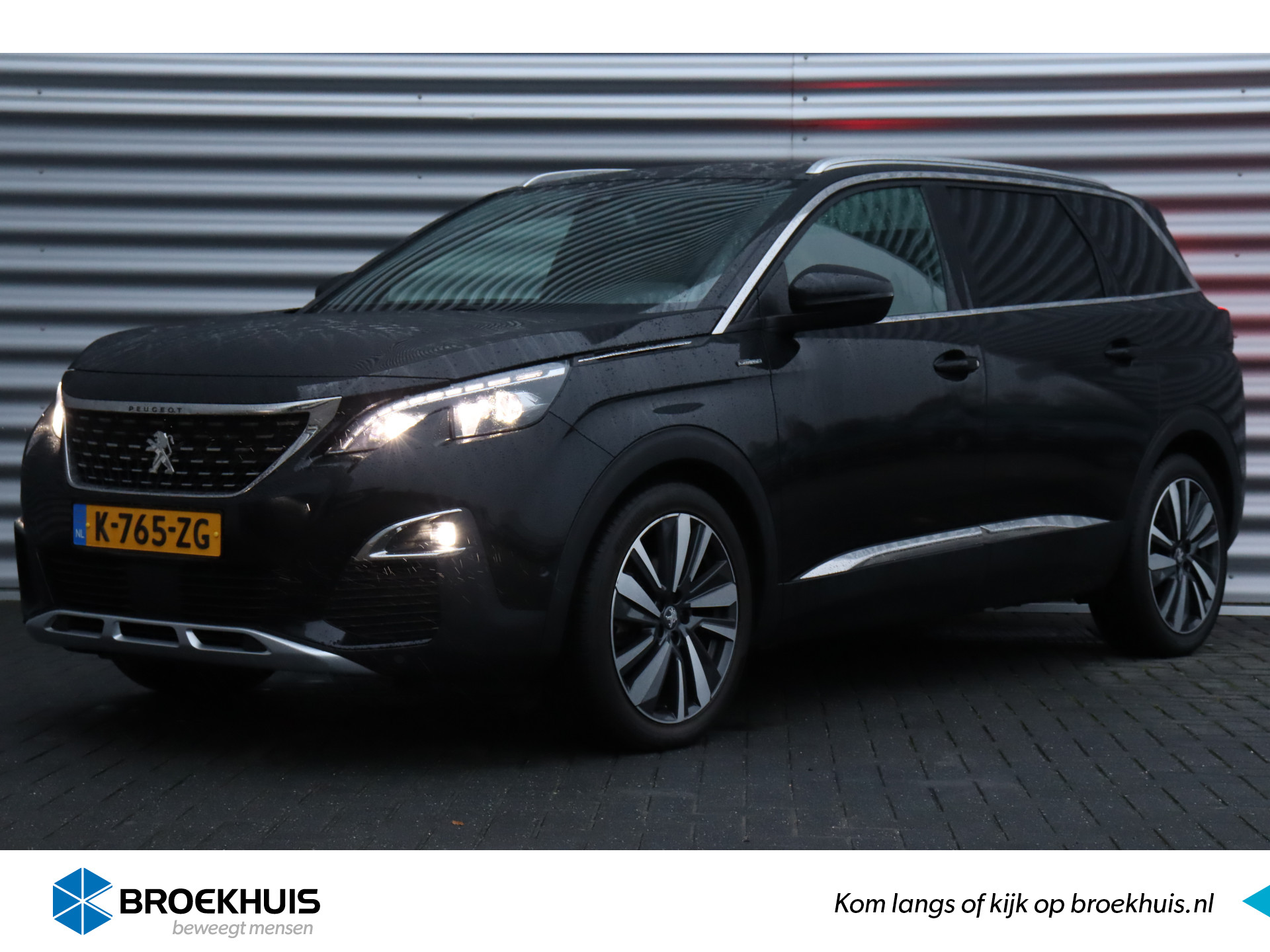 Peugeot 5008 1.2 PURETECH 130PK 7-ZITS GT-LINE AUTOMAAT / NAVI / LEDER / CLIMA / FULL-LED / PDC / 19" LMV / CAMERA / CRUISECONTROL / 1E EIGEN