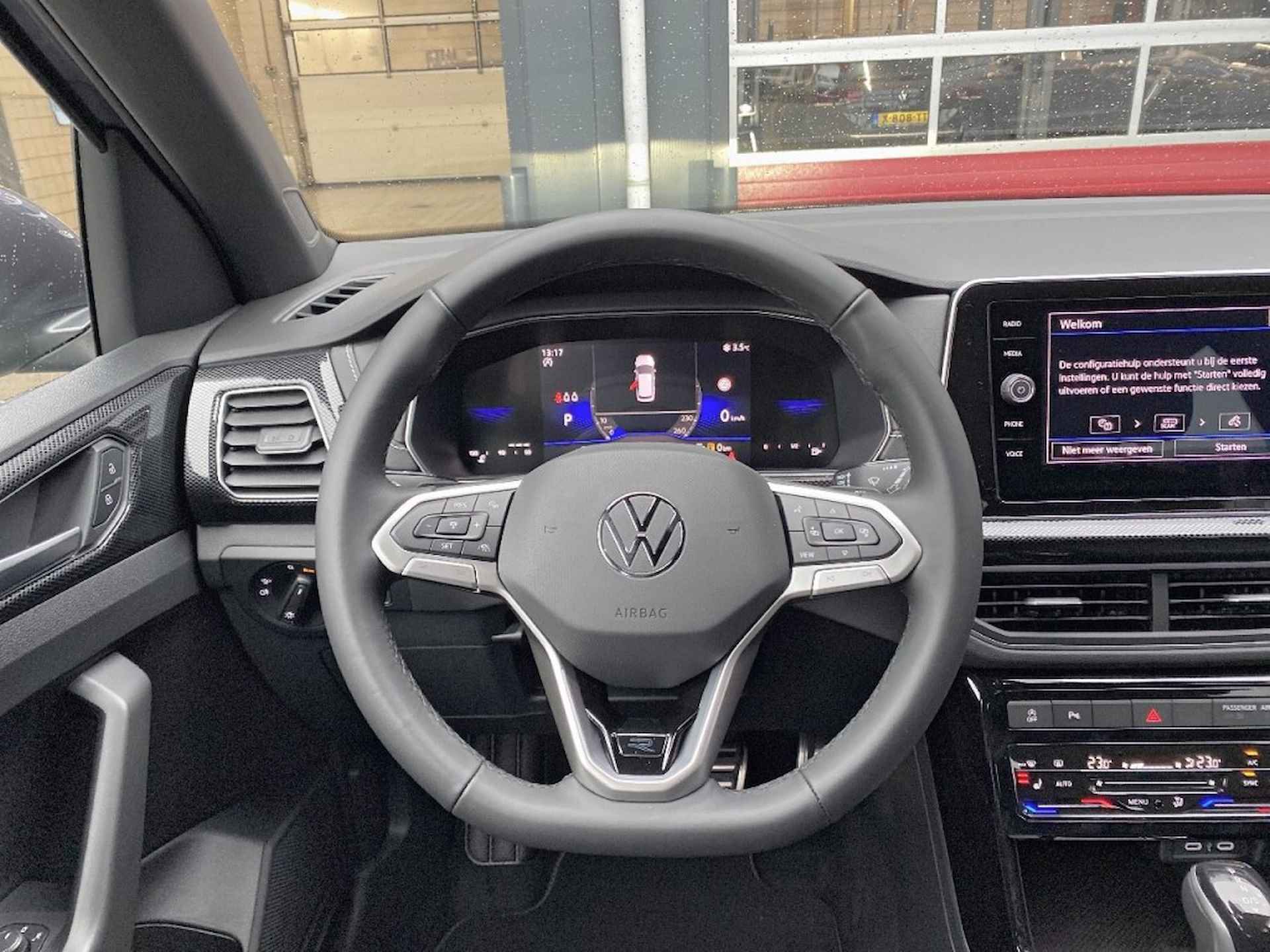 VOLKSWAGEN T-cross 1.0 TSI DSG R-LINE TREKHAAK/IQ-LIGHTS/KEYLESS/STOELVERW/ACC/CAME - 13/23