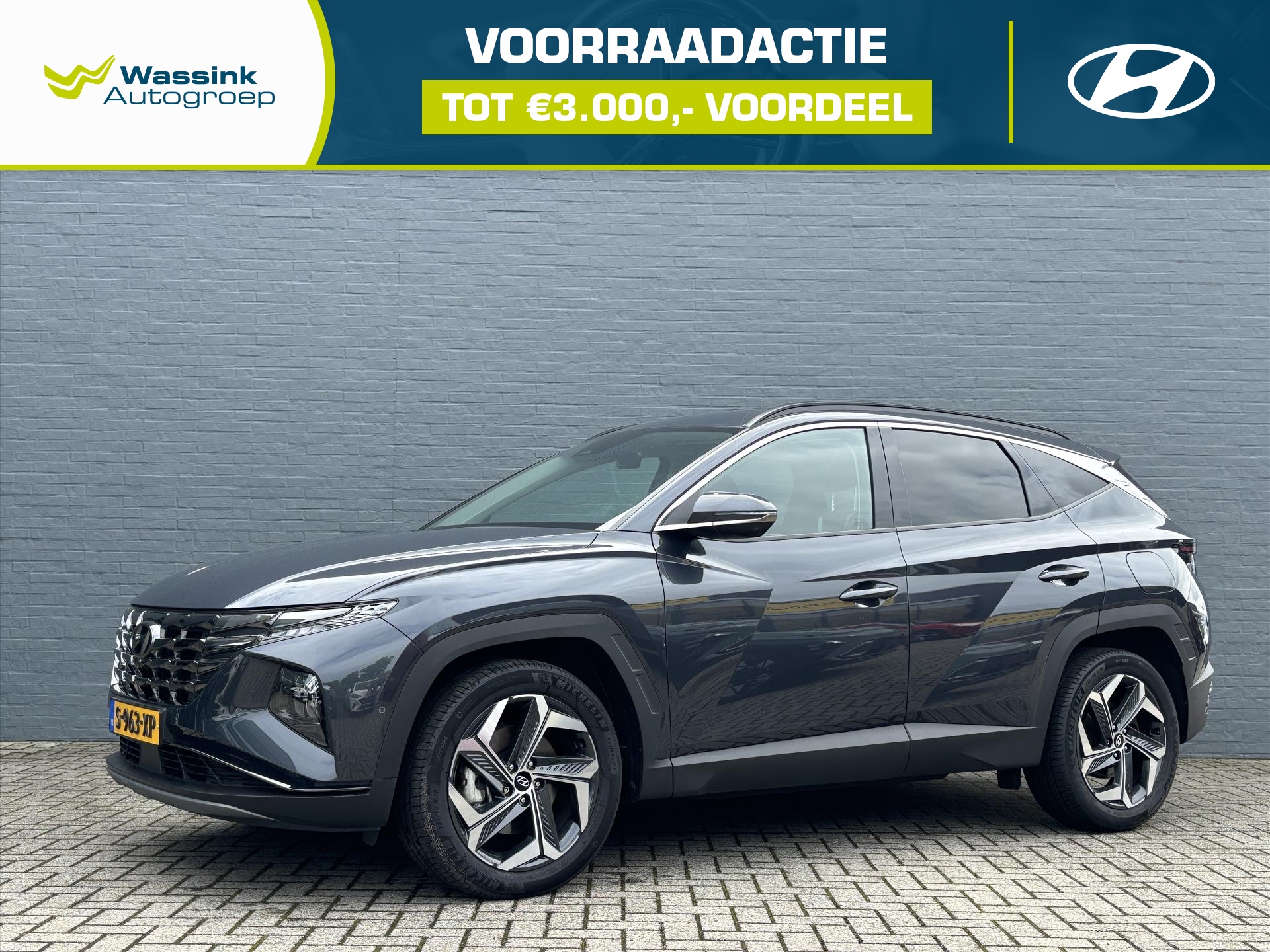 HYUNDAI Tucson 1.6 T-GDi HEV 230pk Aut. Premium | 360° Camera | Krell Premium Audio | Stoel Ventilatie/Verwarming |