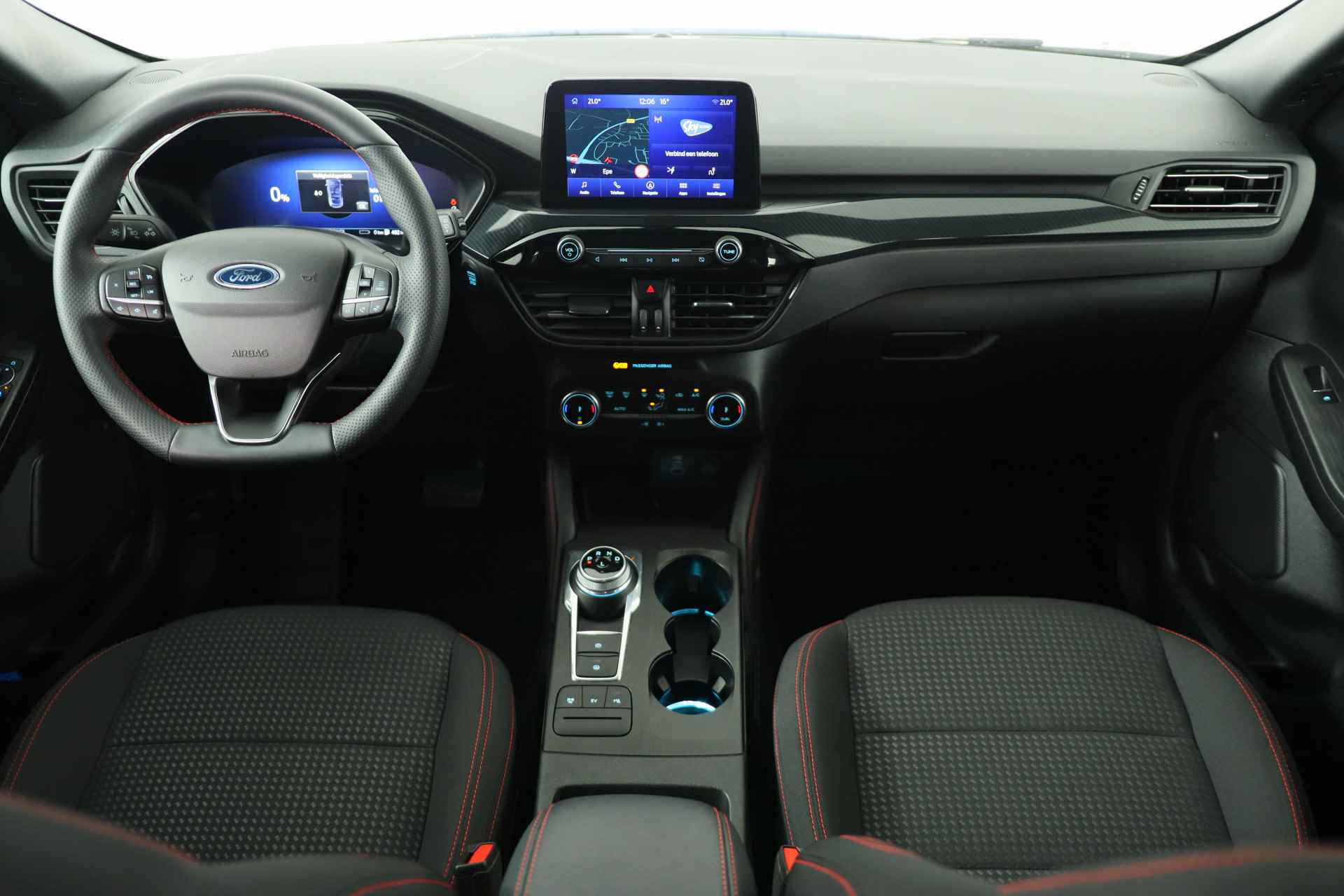 Ford Kuga 2.5 PHEV ST-Line | Navigatie | Camera | Keyless | Clima | Parkeersensoren V+A | Lichtmetalen Velgen | Stoelverwarming - 8/37