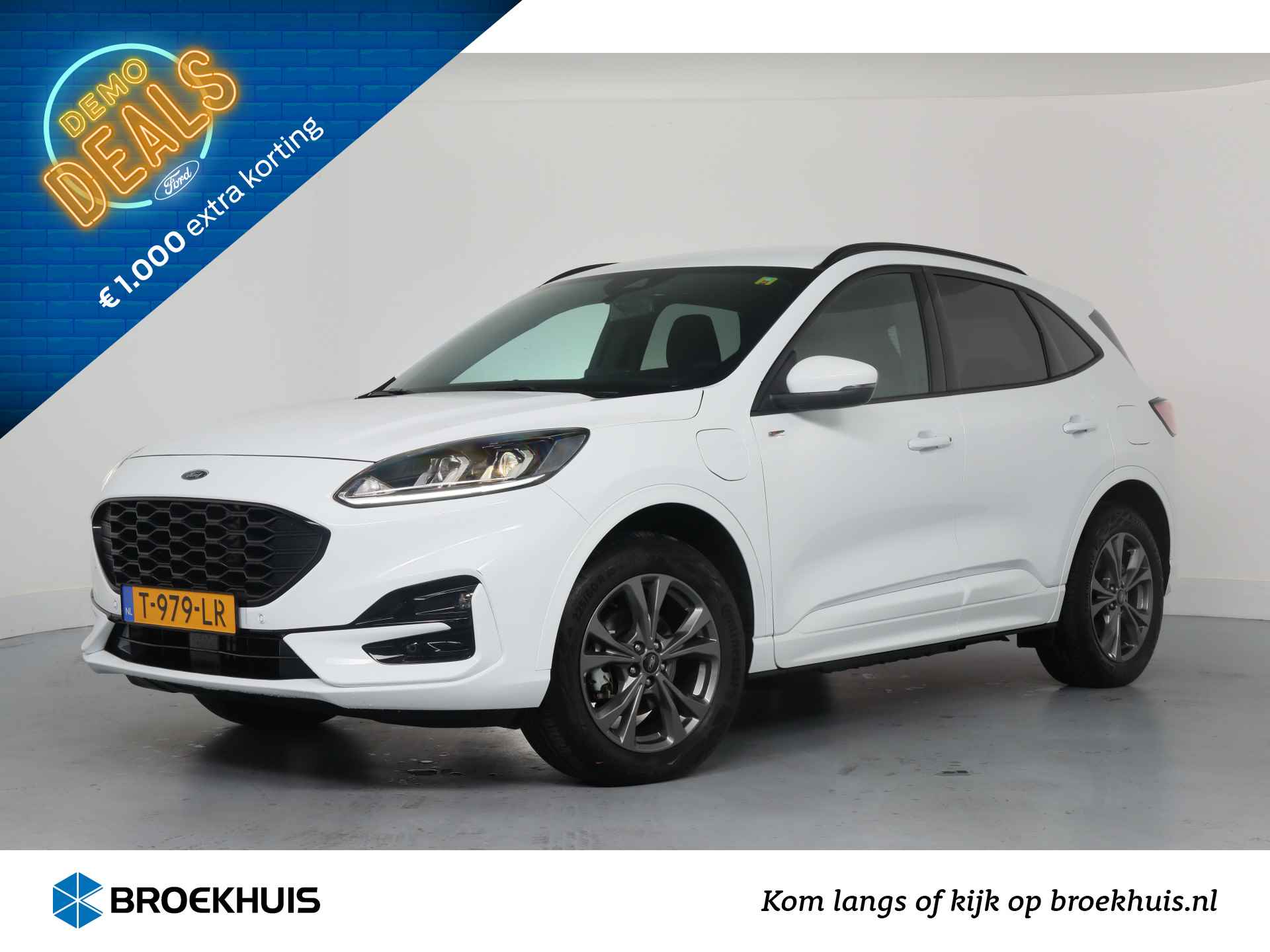 Ford Kuga 2.5 PHEV ST-Line | Navigatie | Camera | Keyless | Clima | Parkeersensoren V+A | Lichtmetalen Velgen | Stoelverwarming - 1/37