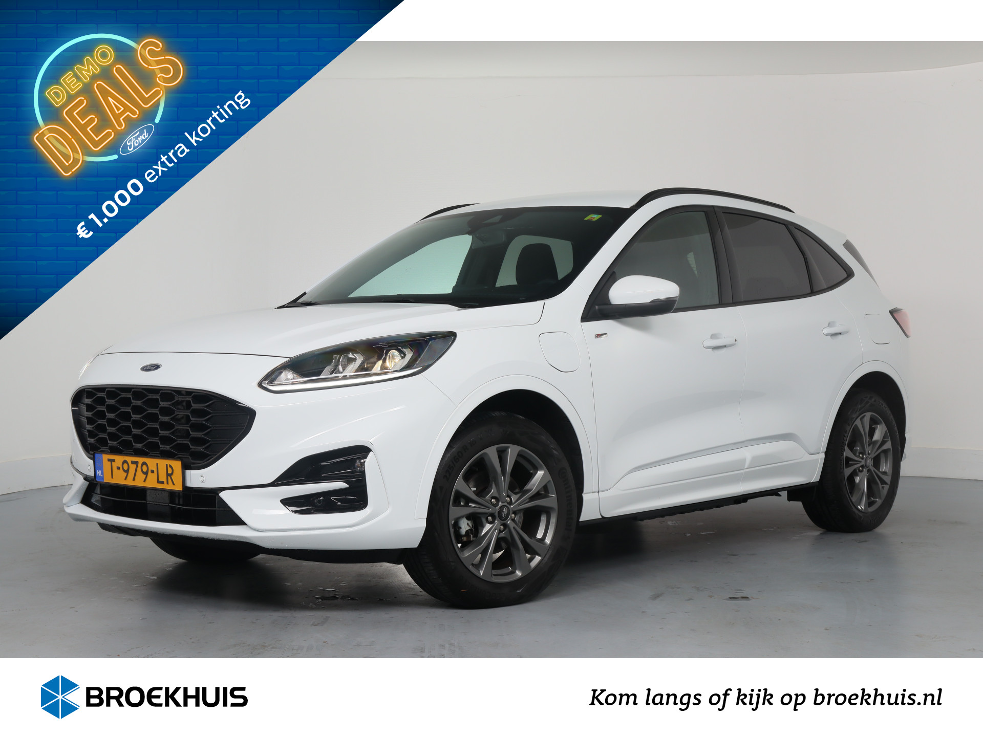 Ford Kuga 2.5 PHEV ST-Line | Navigatie | Camera | Keyless | Clima | Parkeersensoren V+A | Lichtmetalen Velgen | Stoelverwarming