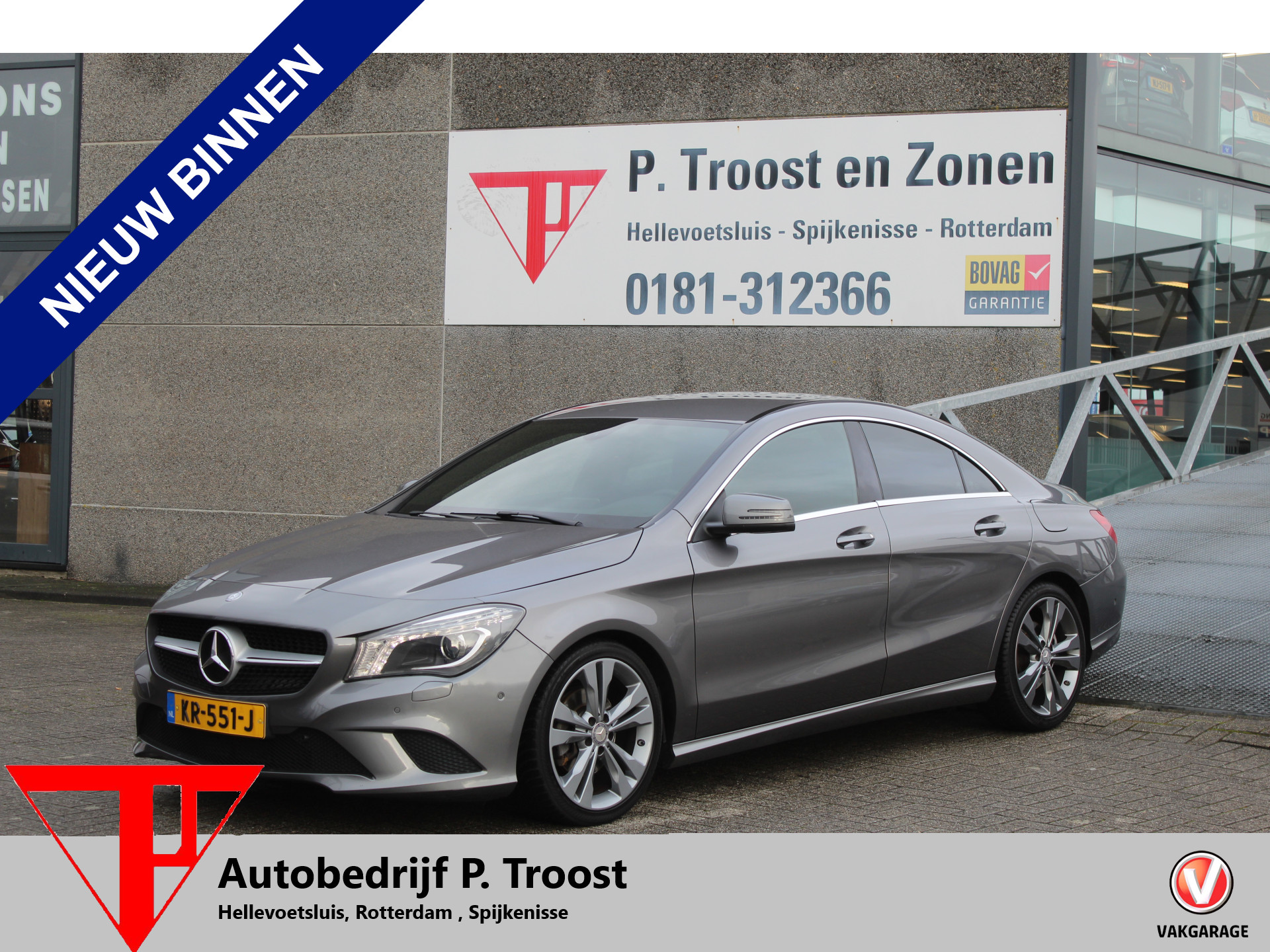 Mercedes-Benz CLA-Klasse 200 Ambition Automaat Navigatie/Stoelverwarming/Cruise control/Parkeersensoren rondom/Bluetooth/Led dagrijverlichting