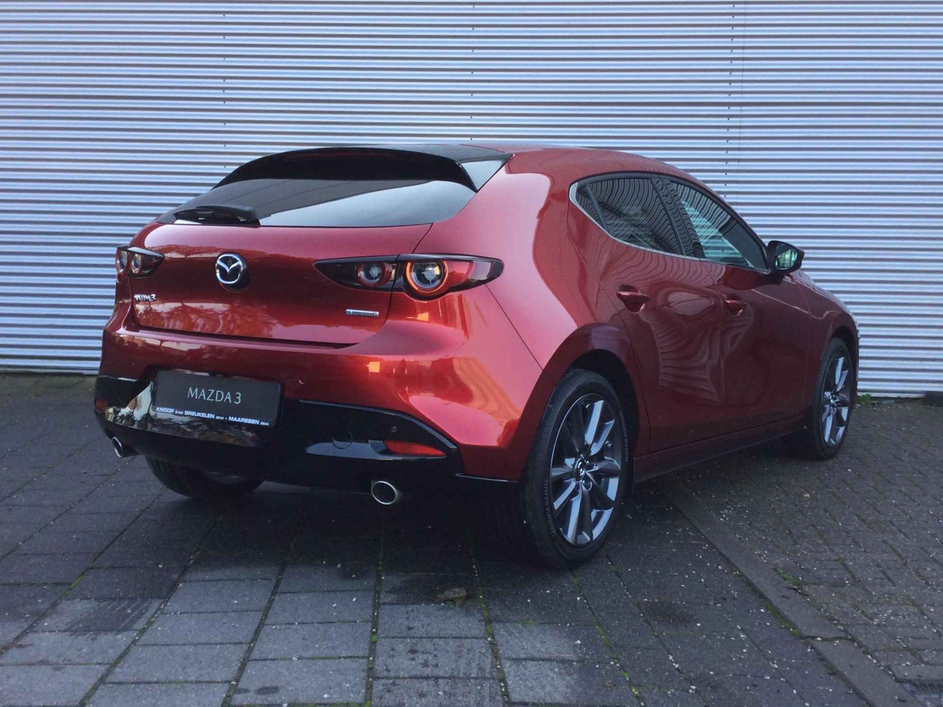 Mazda 3 2.0 e-SkyActiv-G M Hybrid 150 Exclusive-line + Design Pack - € 3.950.- VOORRAADKORTING - 6/19