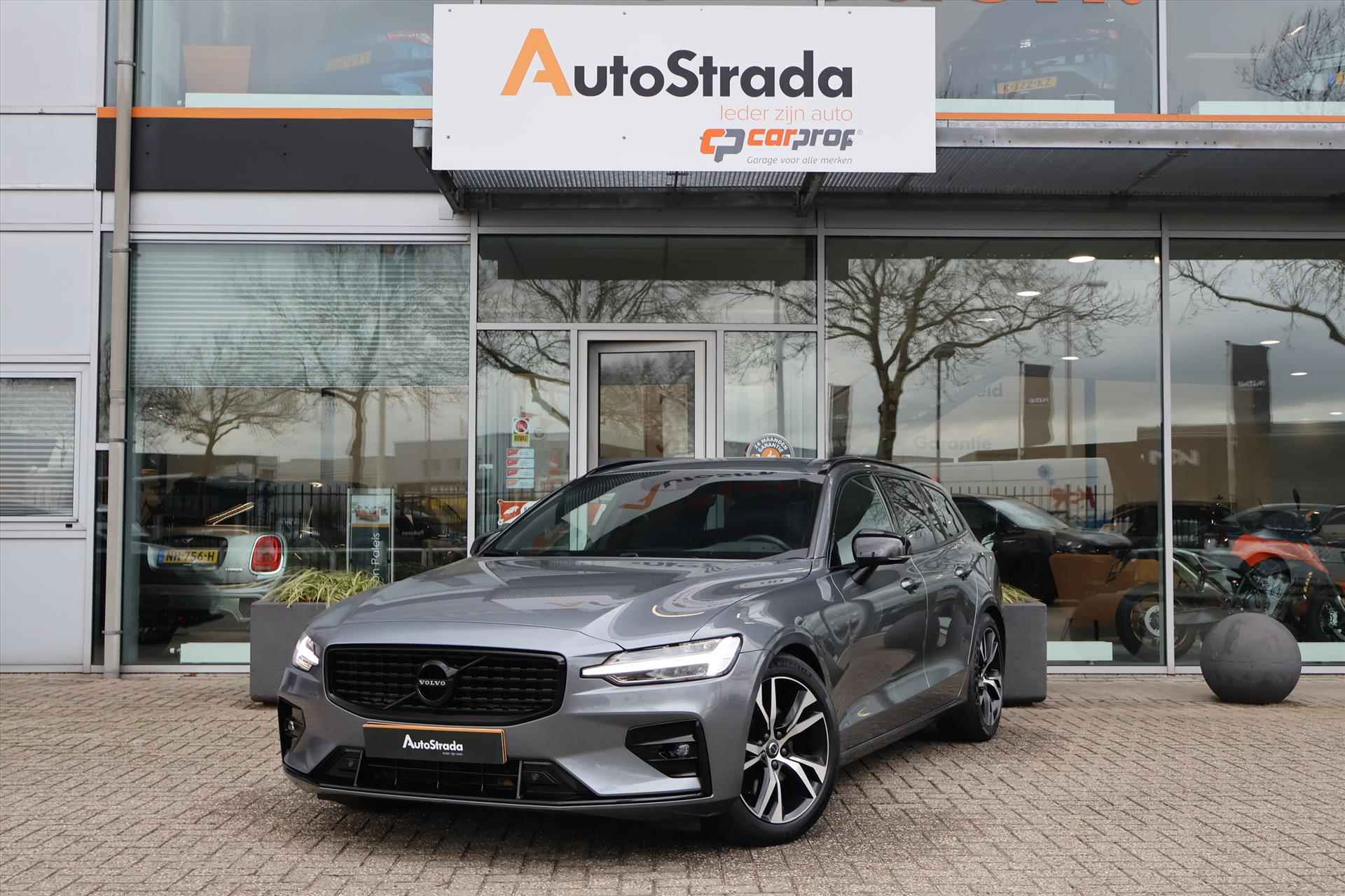 Volvo V60 B3 R-Design 163pk Geartronic Mild Hybrid | Carplay | Navi | Memory | ACC | LED | Keyless - 3/48