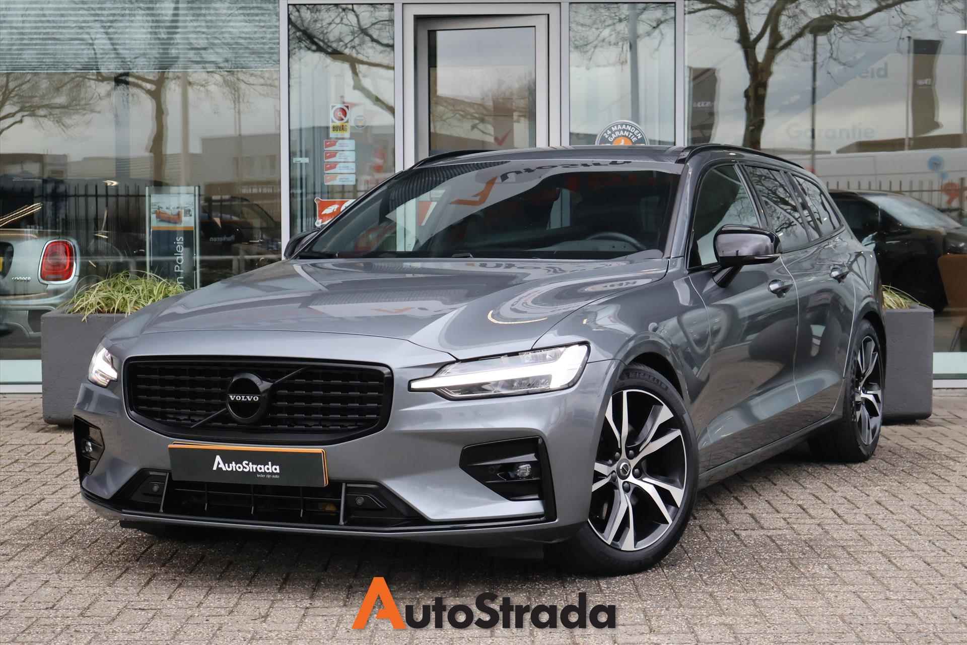 Volvo V60 B3 R-Design 163pk Geartronic Mild Hybrid | Carplay | Navi | Memory | ACC | LED | Keyless - 1/48