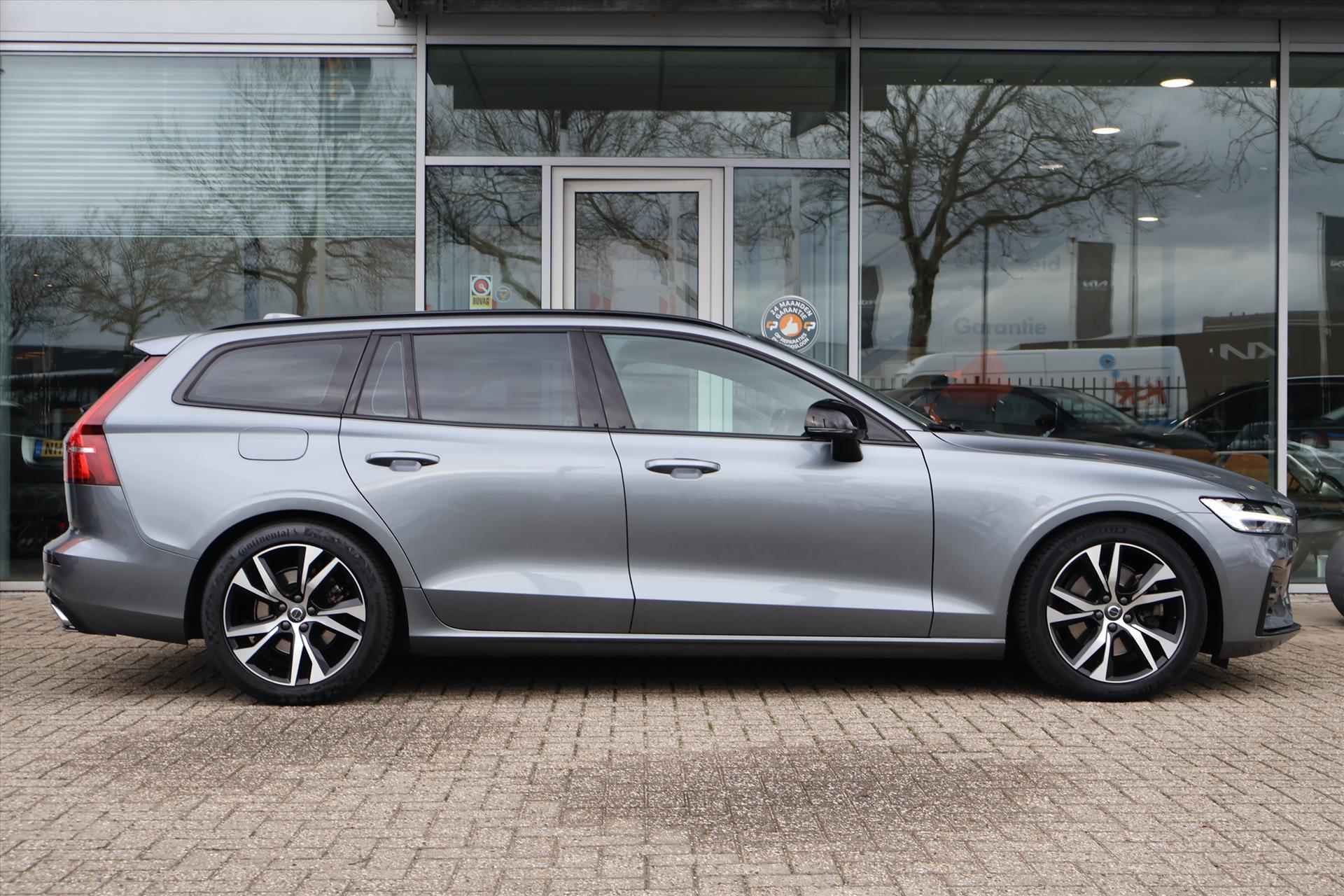 Volvo V60 B3 R-Design 163pk Geartronic Mild Hybrid | Carplay | Navi | Memory | ACC | LED | Keyless - 12/48