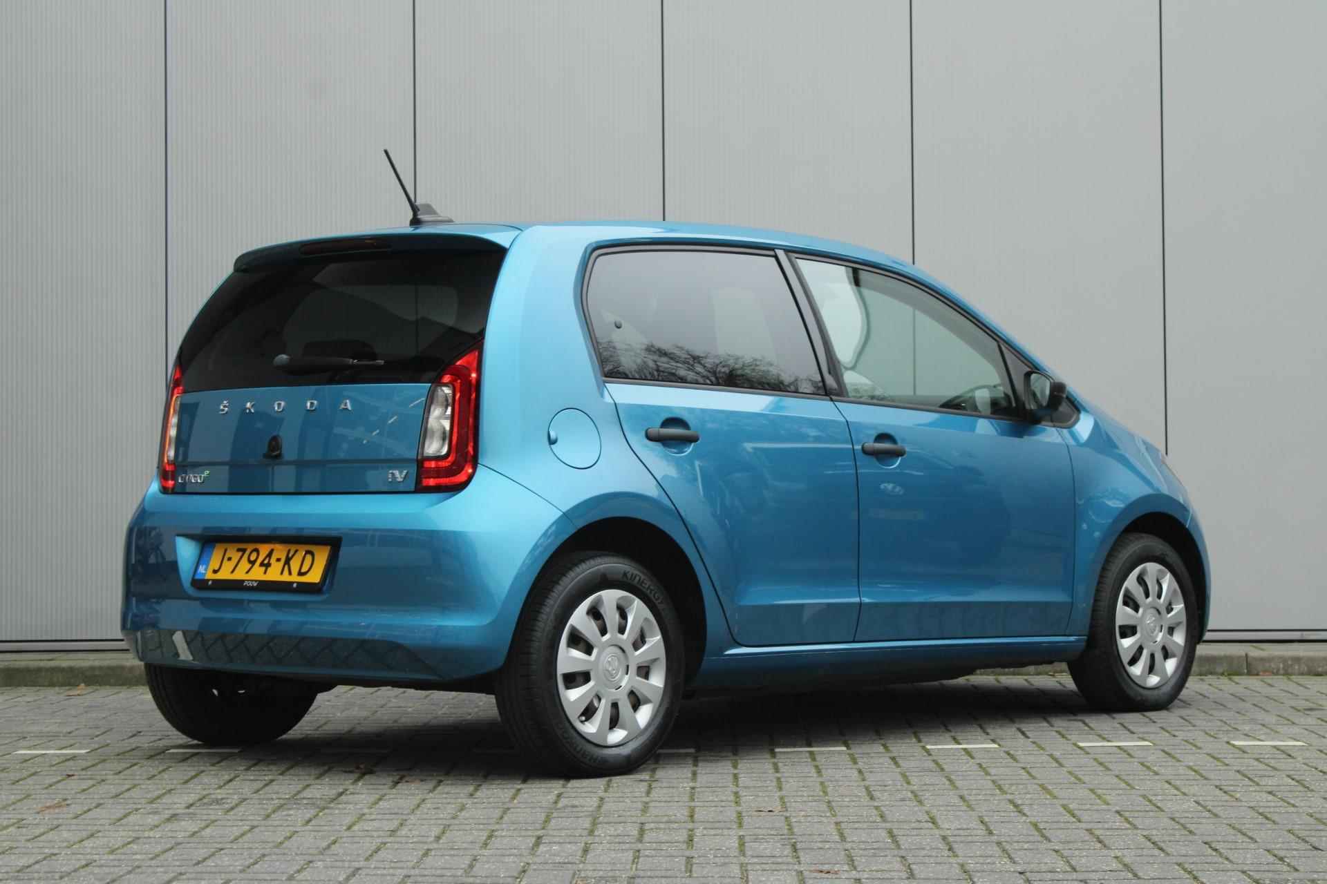 Skoda Citigo e-iV 83pk EV Ambition | DAB | 2 Laadkabels Thuis 230V / Publieke Laadpaal | Airco Automatisch - 2/40