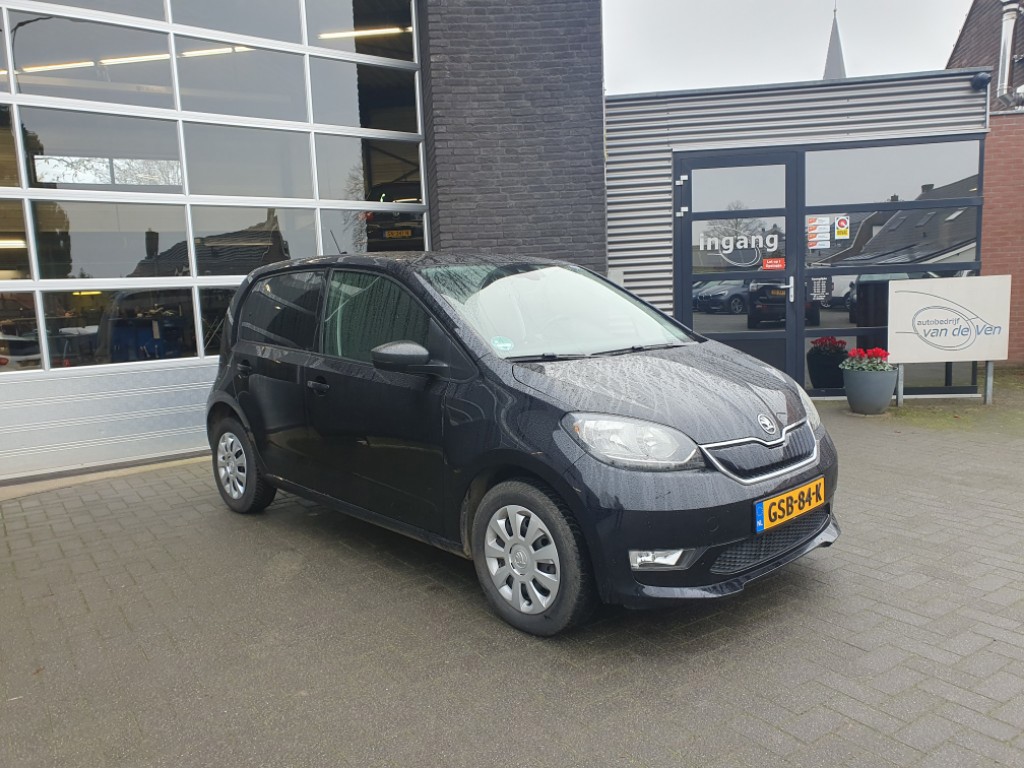 Skoda Citigo e-iV EV Ambition, cruise control, climatronic, bleu tooth, 2000 euro subsidie zolang deze nog beschikbaar is