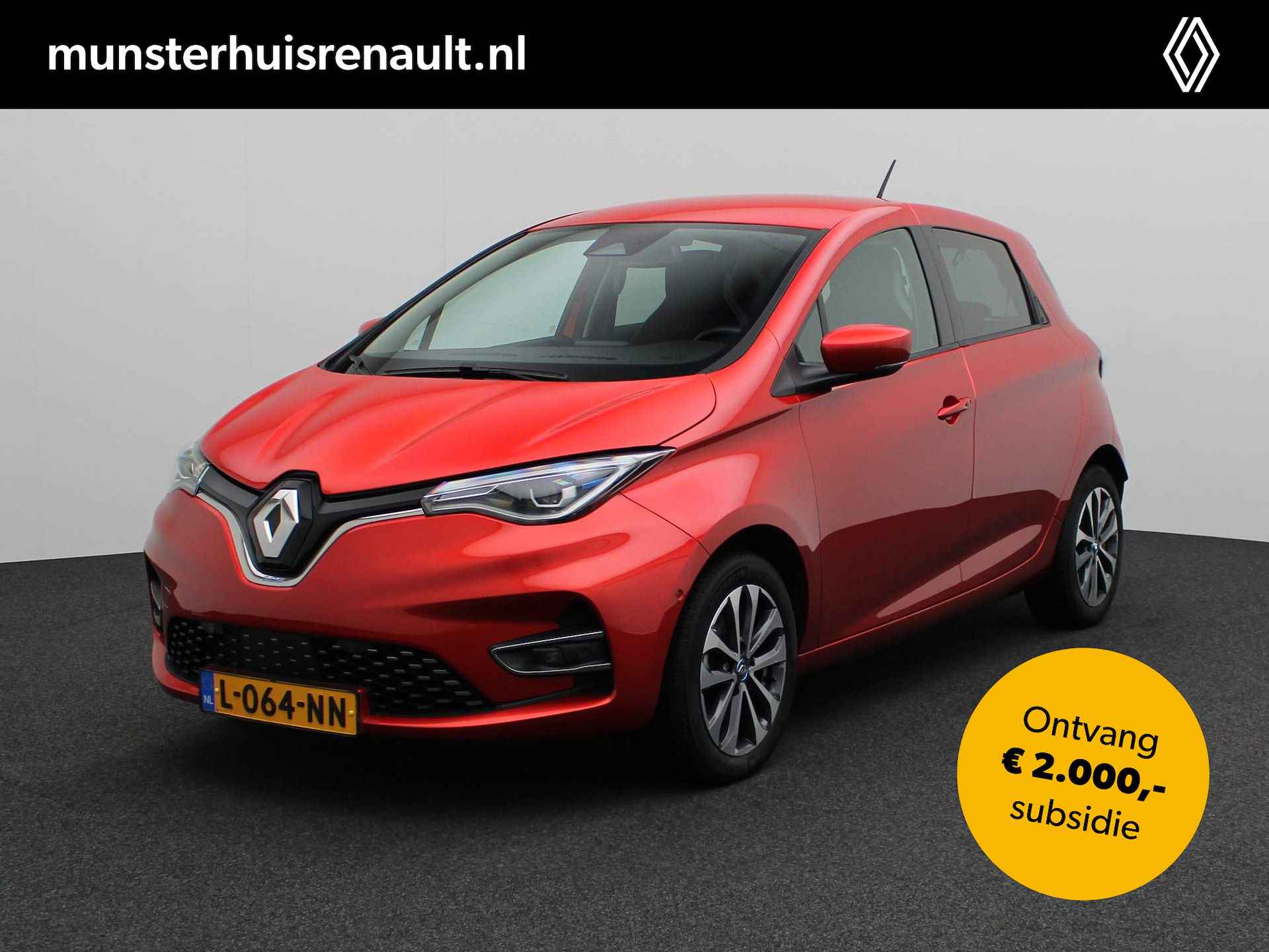 Renault ZOE R135 Intens 52 kWh - € 2000,- Subsidie - Bose Premium Audio - Pack Winter - All Season Banden - Batterijkoop - - 1/37