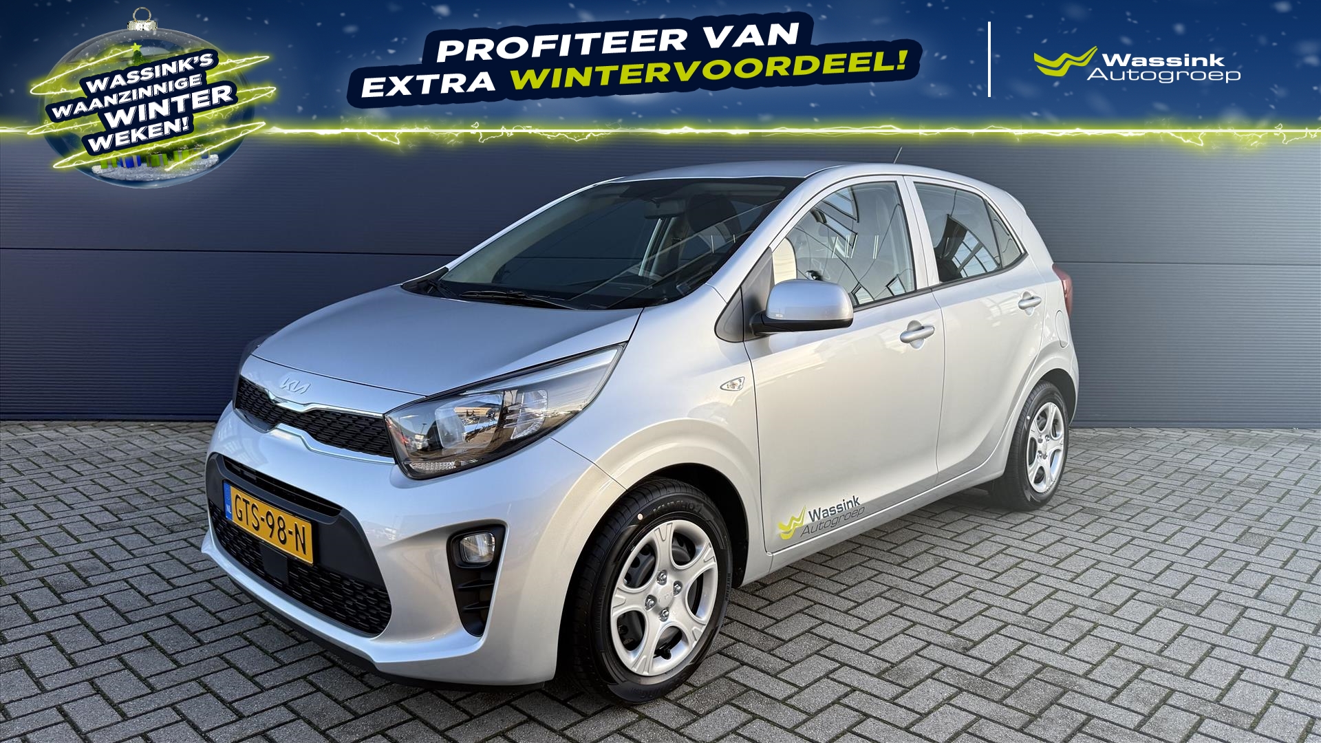 KIA Picanto 1.0 DPi 67pk 4-zits ComfortLine | Airco | Cruise control | Bluetooth | 5-deurs |