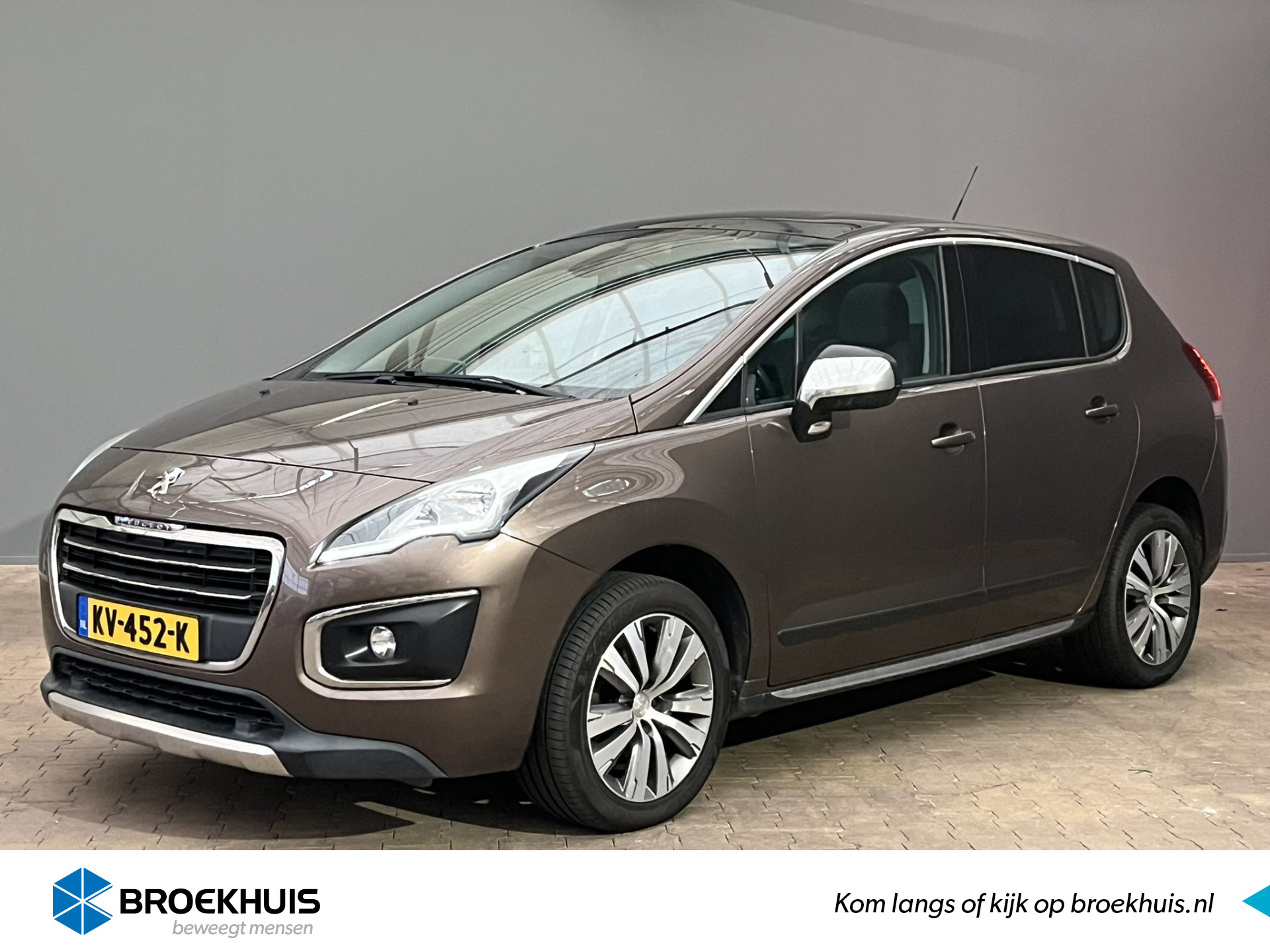 Peugeot 3008 1.2 130PK Allure | Panoramadak | Head-Up | Navigatie | 17'' Lichtmetaal | Clima | Cruise | Bluetooth | Parkeersensoren | Chroom | Donker glas |