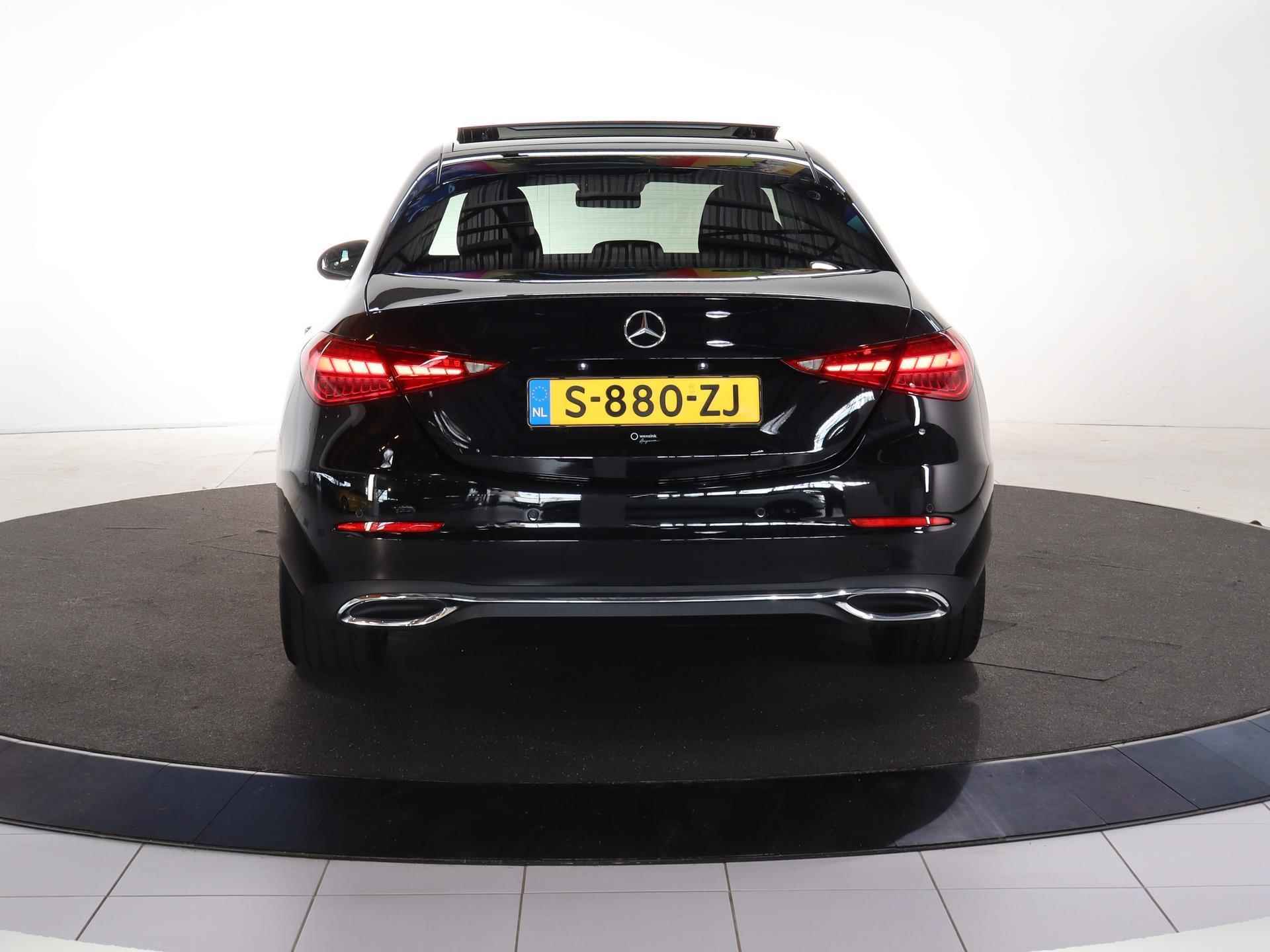Mercedes-Benz C-Klasse 180 Luxury Line Premium | Panoramadak | Memory Zetels | Adaptieve Cruise control | 360 Camera | Sfeerverlichting - 5/25