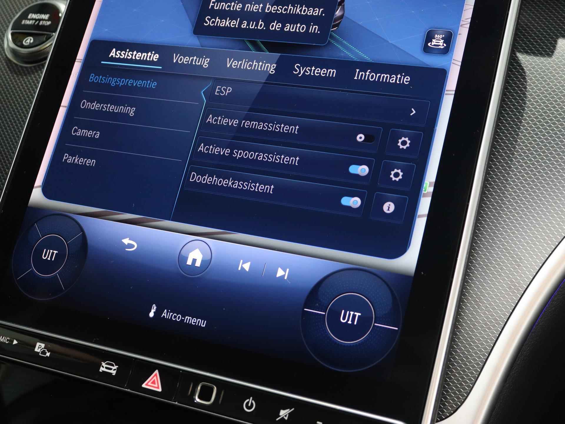 Mercedes-Benz C-Klasse 180 Luxury Line Premium | Panoramadak | Memory Zetels | Adaptieve Cruise control | 360 Camera | Sfeerverlichting - 9/25