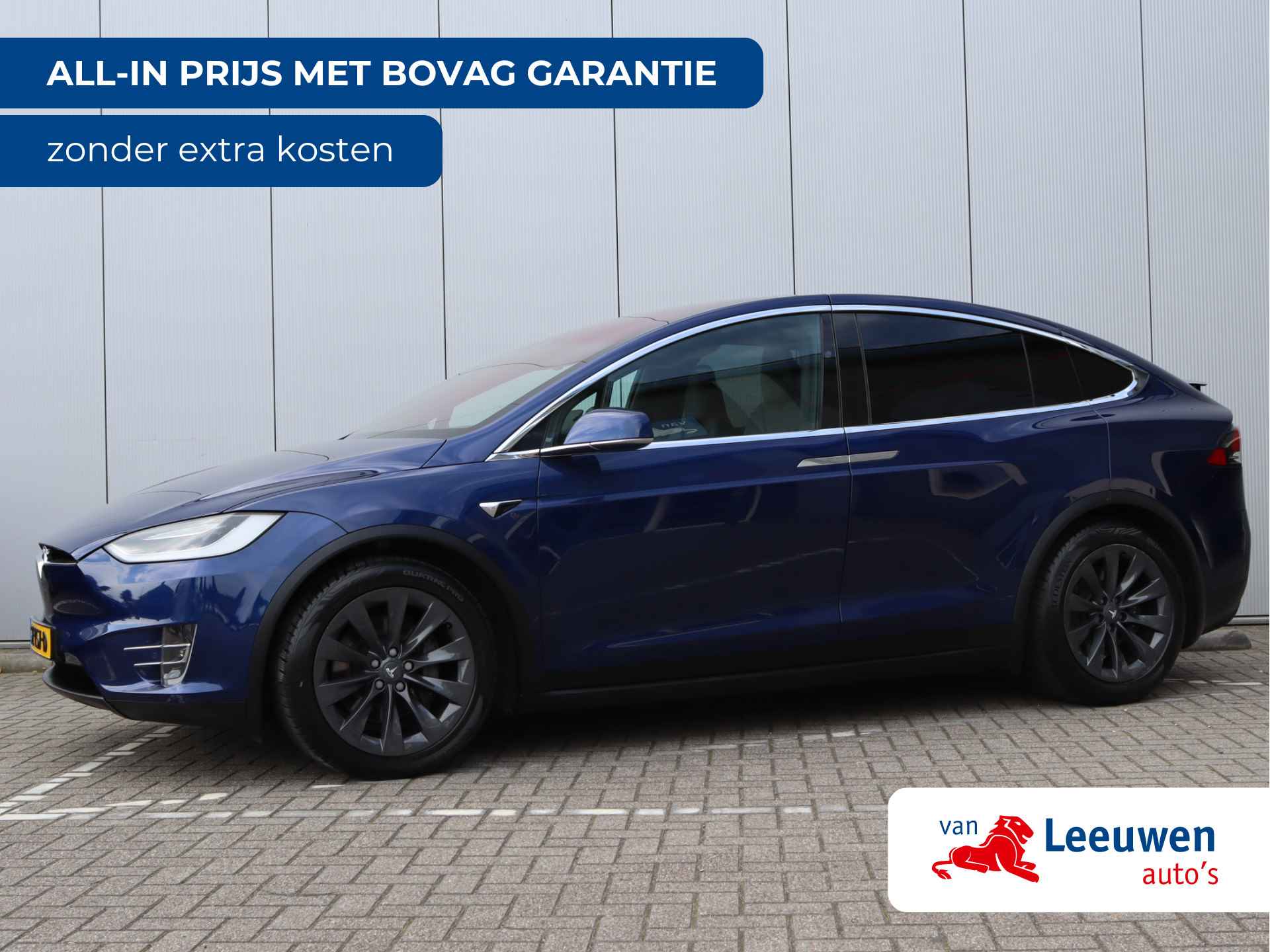 Tesla Model X 100D | Leder | Trekhaak | Autopilot | Stoelverwarming - 1/56