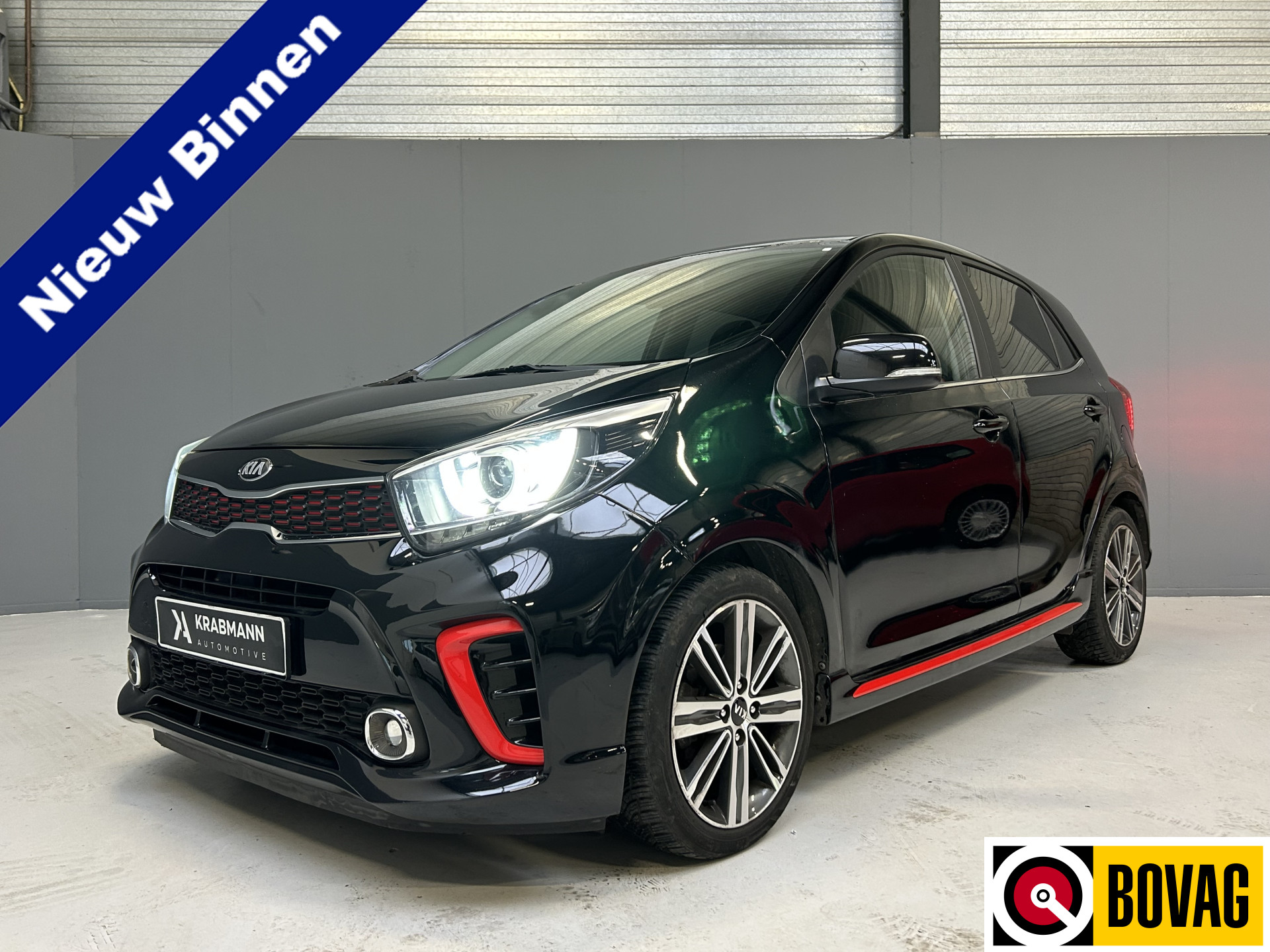 Kia Picanto 1.2 CVVT GT-Line Automaat|Camera|Cruise|Navi|Leder