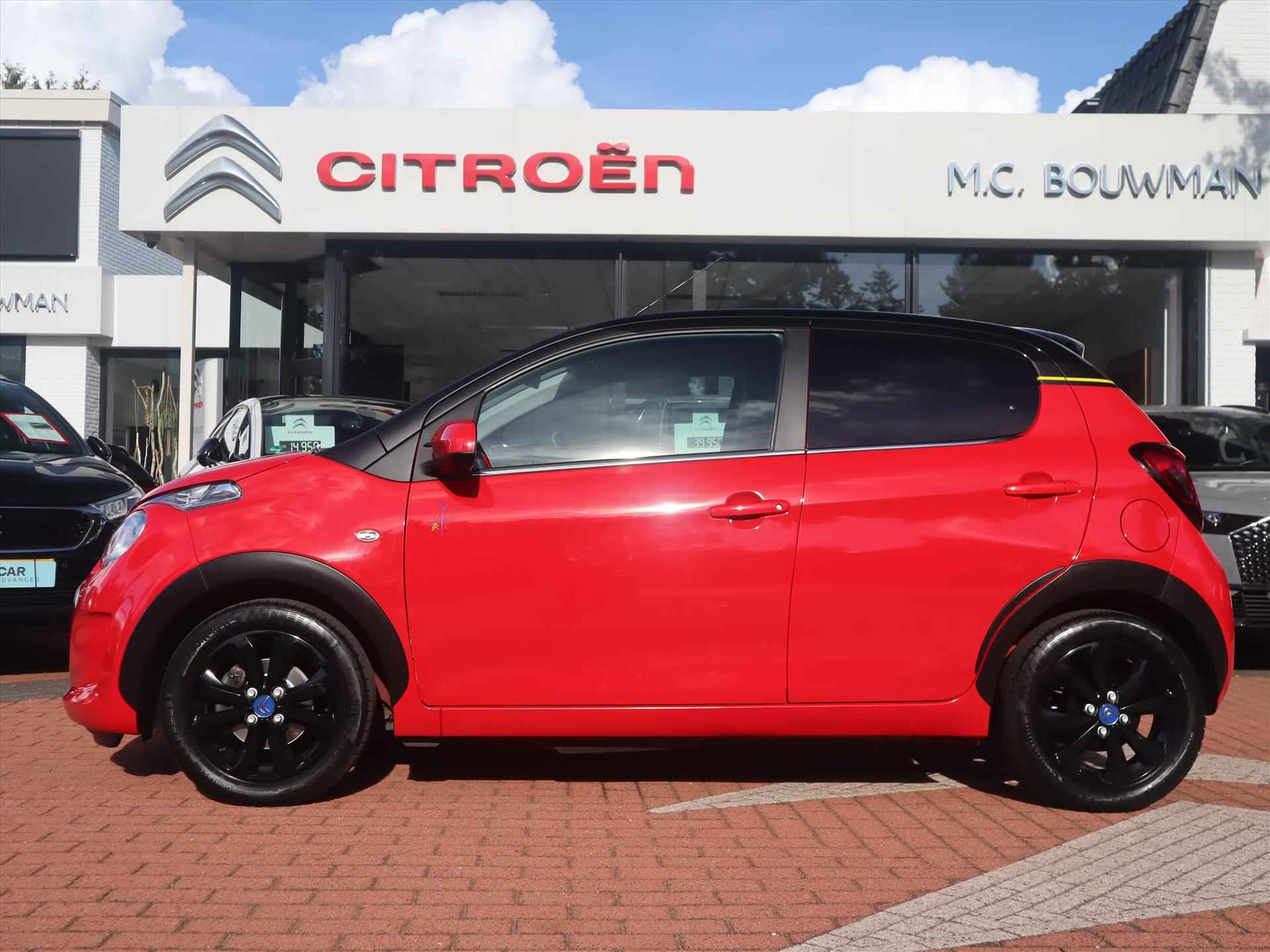 CITROEN C1 VTi 72PK S&S 5drs. JCC+ , Rijklaarprijs | Cruise Control | Camera | Apple Carplay | 15'' Planet Black wielen - 2/64