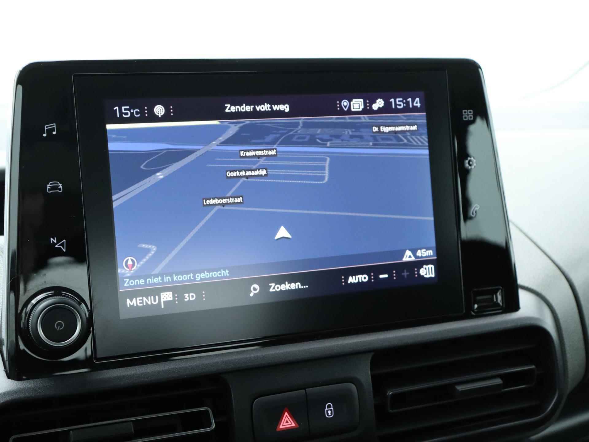 Peugeot Rifter Style 110pk | Navigatie | Camera | Airco | Cruise Control | Apple Carplay/Android Auto - 29/35