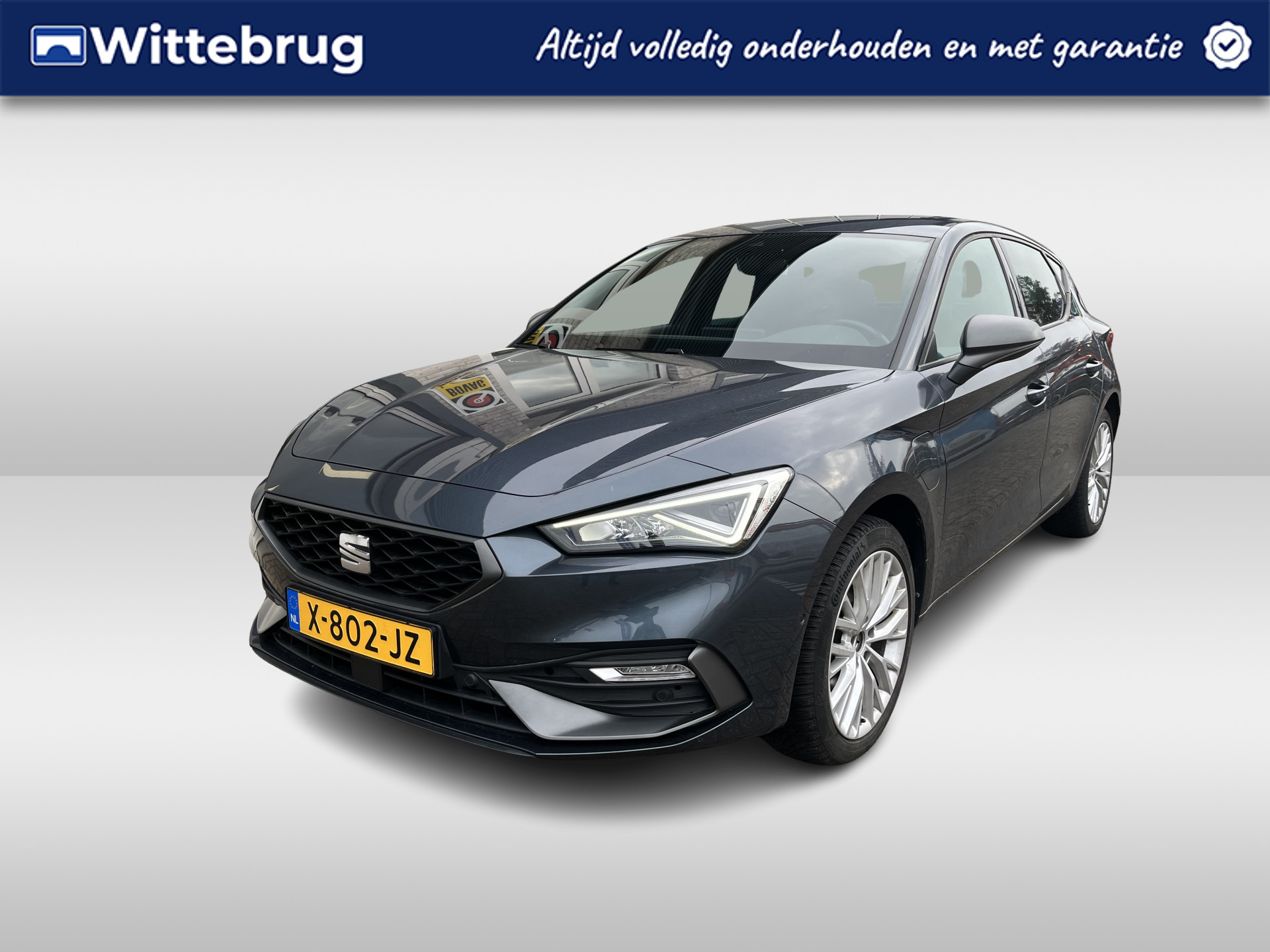 SEAT Leon 1.4 TSI eHybrid PHEV FR / AUTOMAAT/ MATRIX/ CRUISE/ NAVI/ PARK. SENSOREN + CAMERA/ FULL LINK/ STUUR-STOELVERWARMING