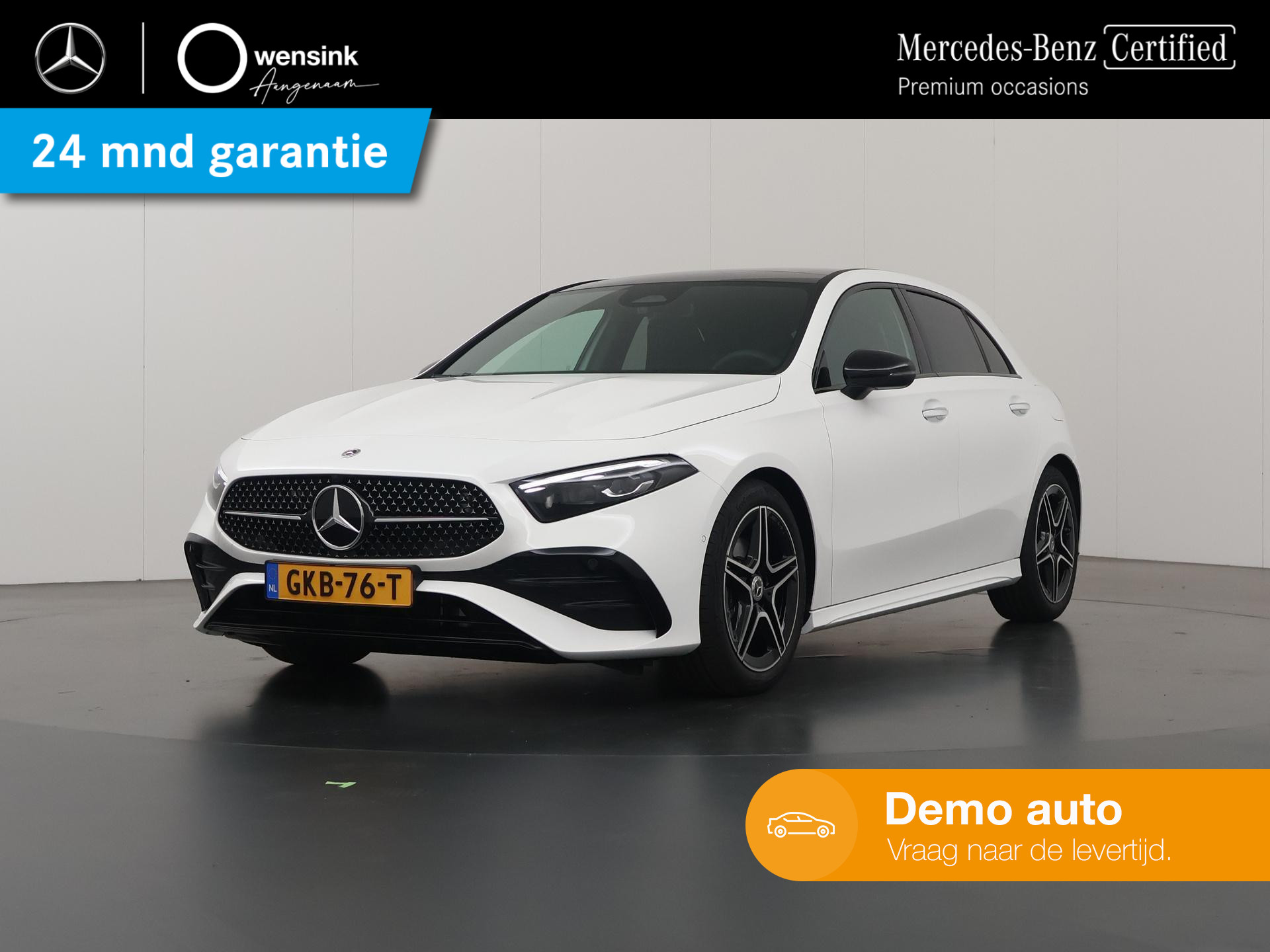 Mercedes-Benz A-klasse 180 Star Edition AMG NIGHT | Panoramadak | Sfeerverlichting | MultiBeam LED | Keyless Entry | Trekhaak |