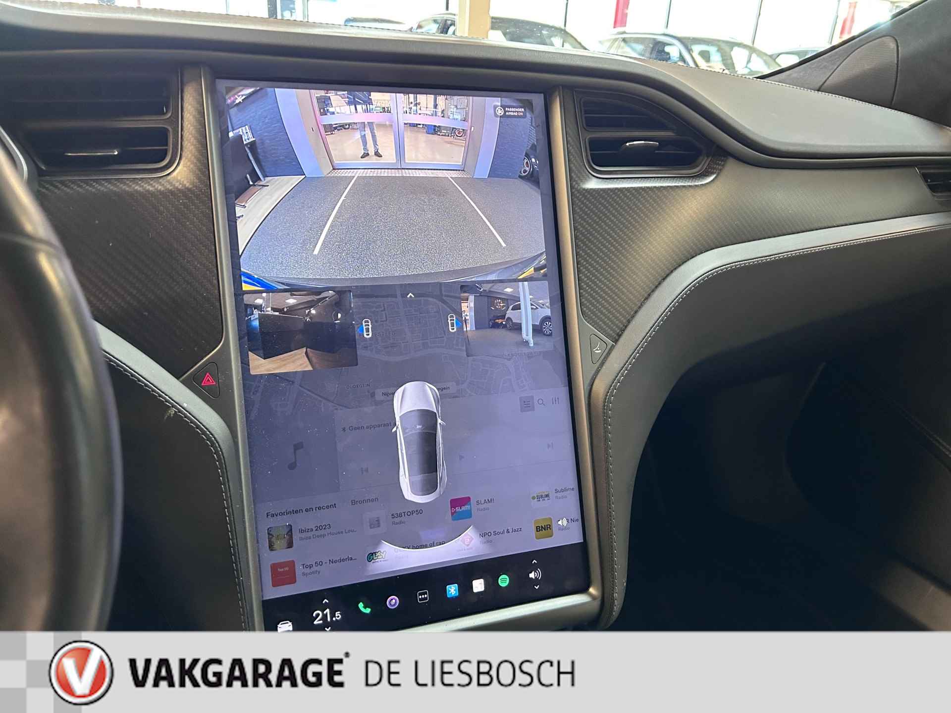 Tesla Model S Tesla Model S 100D | Luchtvering | Schuif/-kanteldak | Autopilot 2.5 | Carbon | Org. NL - 24/26