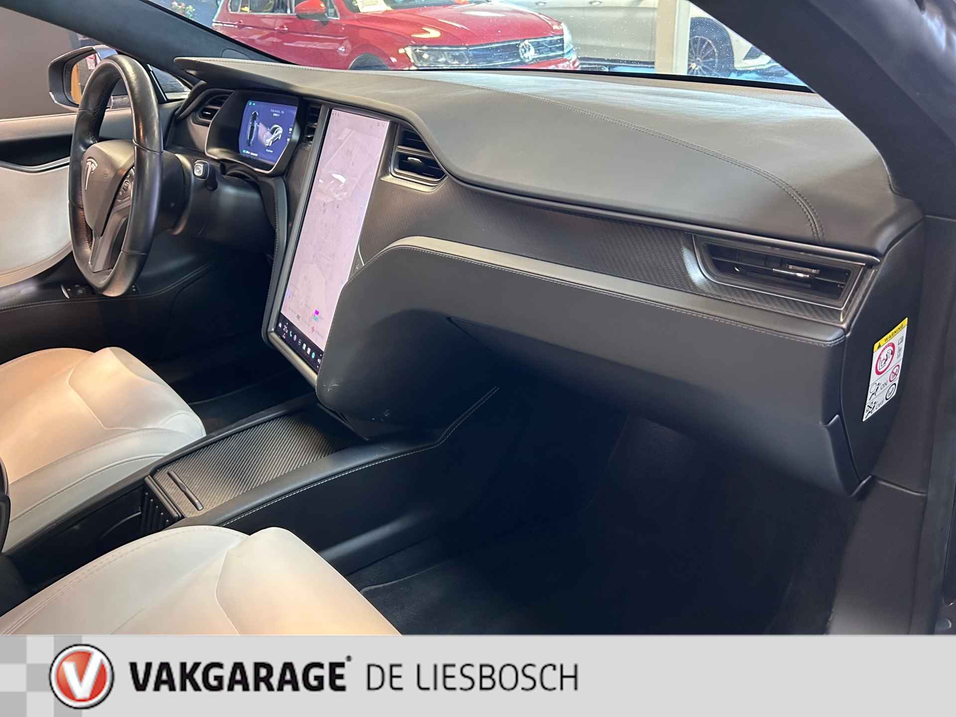 Tesla Model S Tesla Model S 100D | Luchtvering | Schuif/-kanteldak | Autopilot 2.5 | Carbon | Org. NL - 26/26