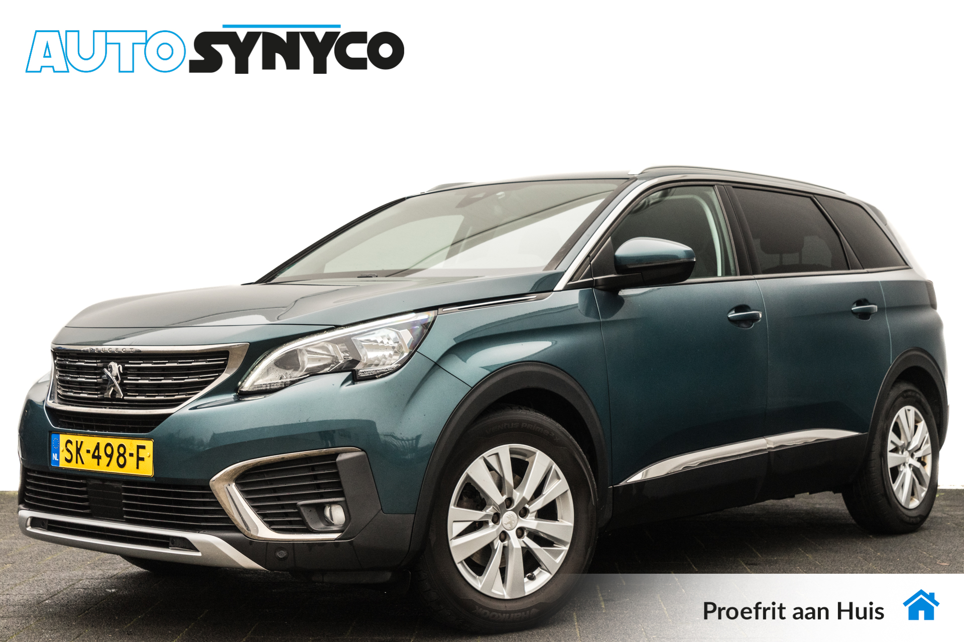 Peugeot 5008 1.6 120 Pk BlueHDi 7 Persoons Allure I Afn.Trekhaak I Full Map Navi I LED I LMV