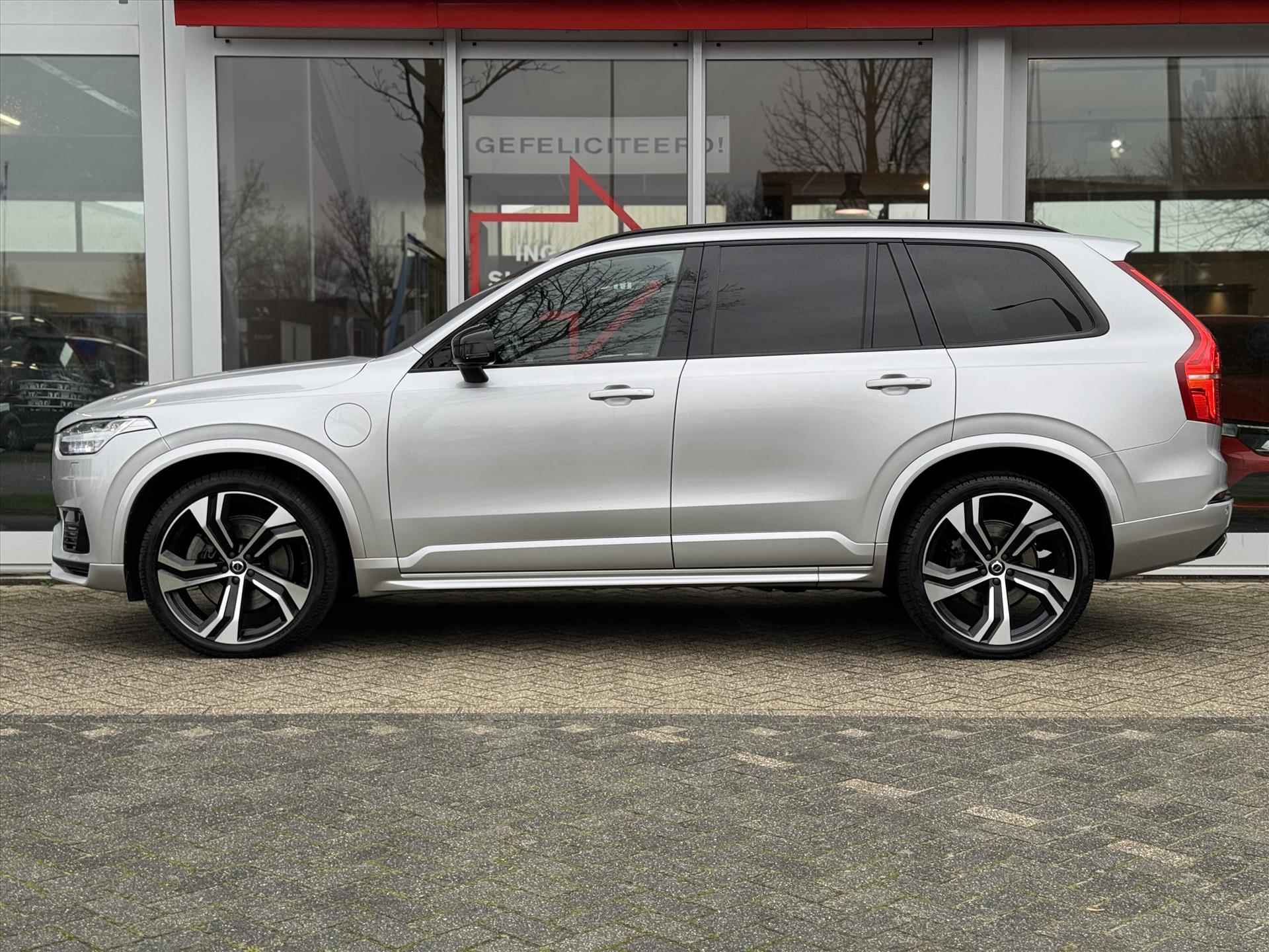 VOLVO XC90 T8 Recharge AWD R-Design | Trekhaak | Panoramadak | Luchtvering | Leder | 22 inch | H&K - 3/33