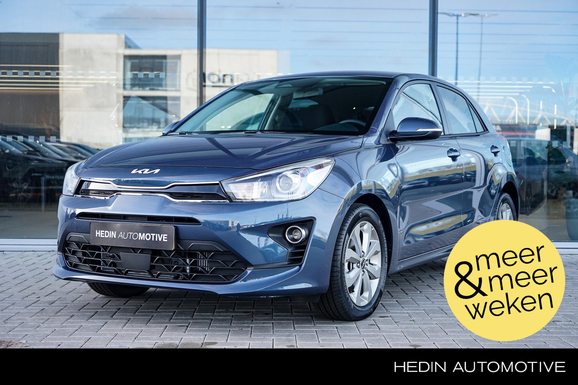 Kia Rio 1.0 T-GDi MHEV 100PK DynamicPlusLine | Navigatie | Camera | Climate control | Carplay | Keyless | Lane Assist | PDC V+A | LMV 16 inch | Nieuw!