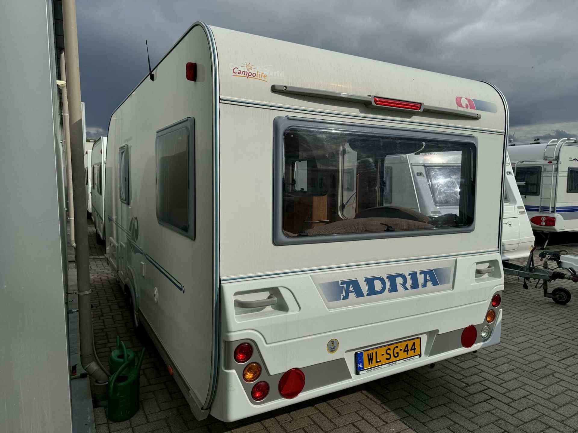 ADRIA ADIVA 462 PD MOVER + ZAKLUIFEL + DWARSBED + FIETSENREK - 4/16