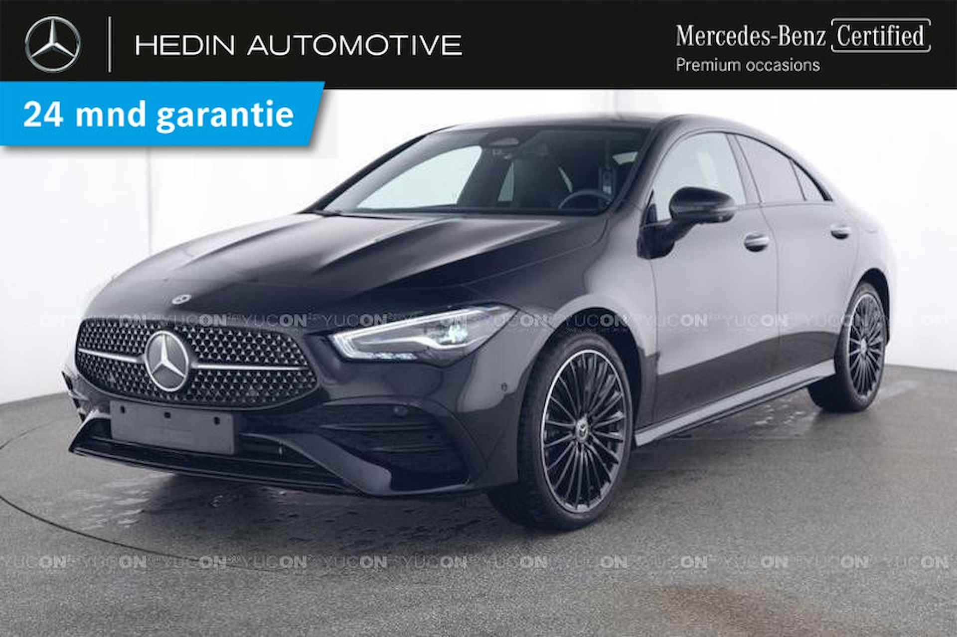 Mercedes-Benz CLA CLA 250e Coupé Automaat AMG Line | Premium Pakket | Nightpakket | Panoramadak | 360° Camera | Advanced Sound System | Sfeerverlichting | Keyless-Go