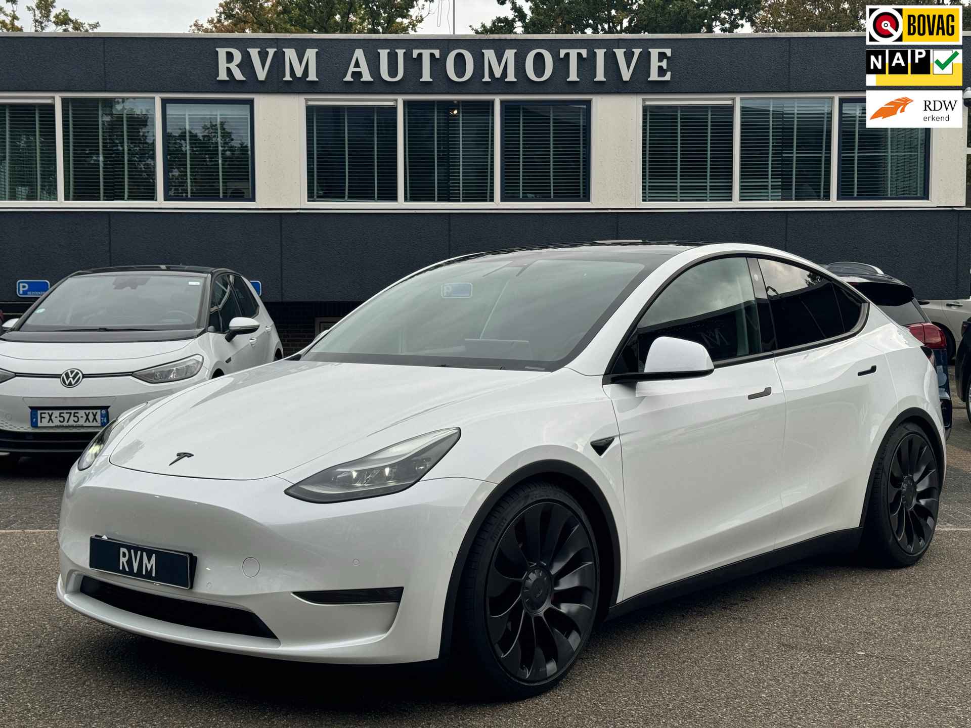 Tesla Model Y Performance AWD 75 kWh | AUTOPILOT | STOELVERWARMING VOOR + ACHTER | TESLAGARANTIE T/M 9-2026 - 1/42