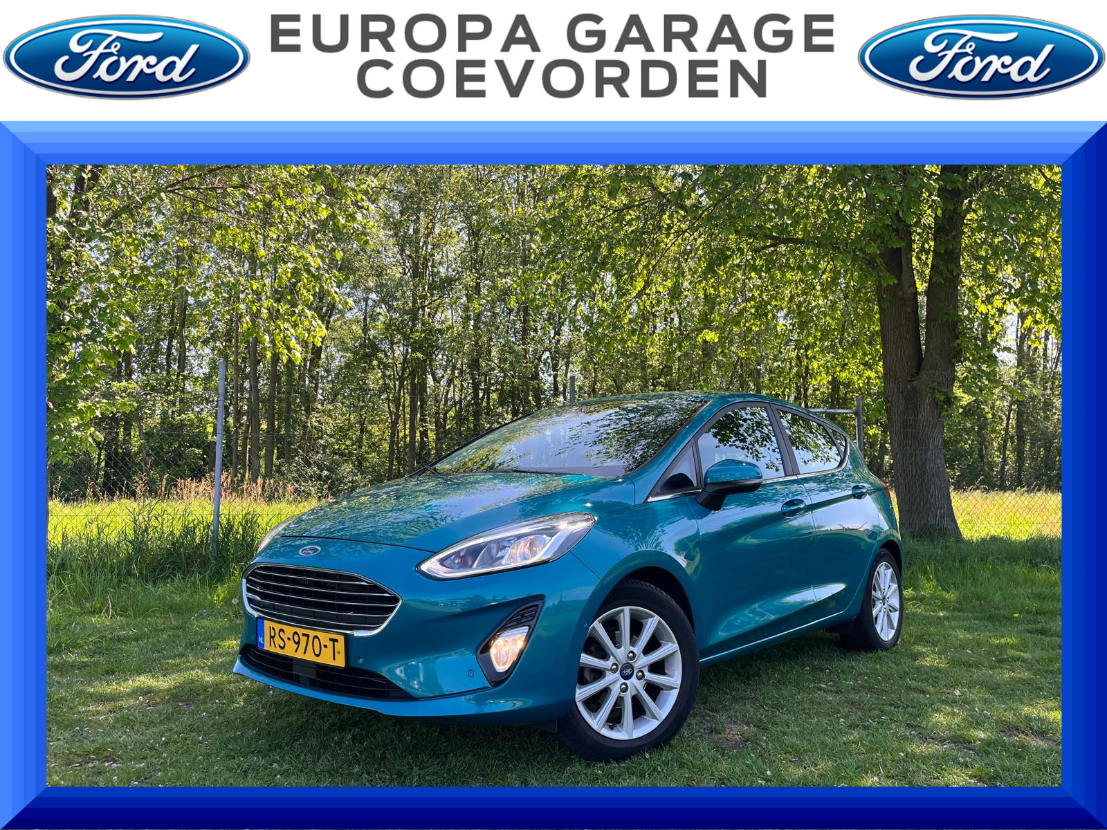 Ford Fiesta 1.0 EcoBoost 100PK Titanium Automaat | ADAP. CRUISE | NAVI | CLIMA | 1E EIG |