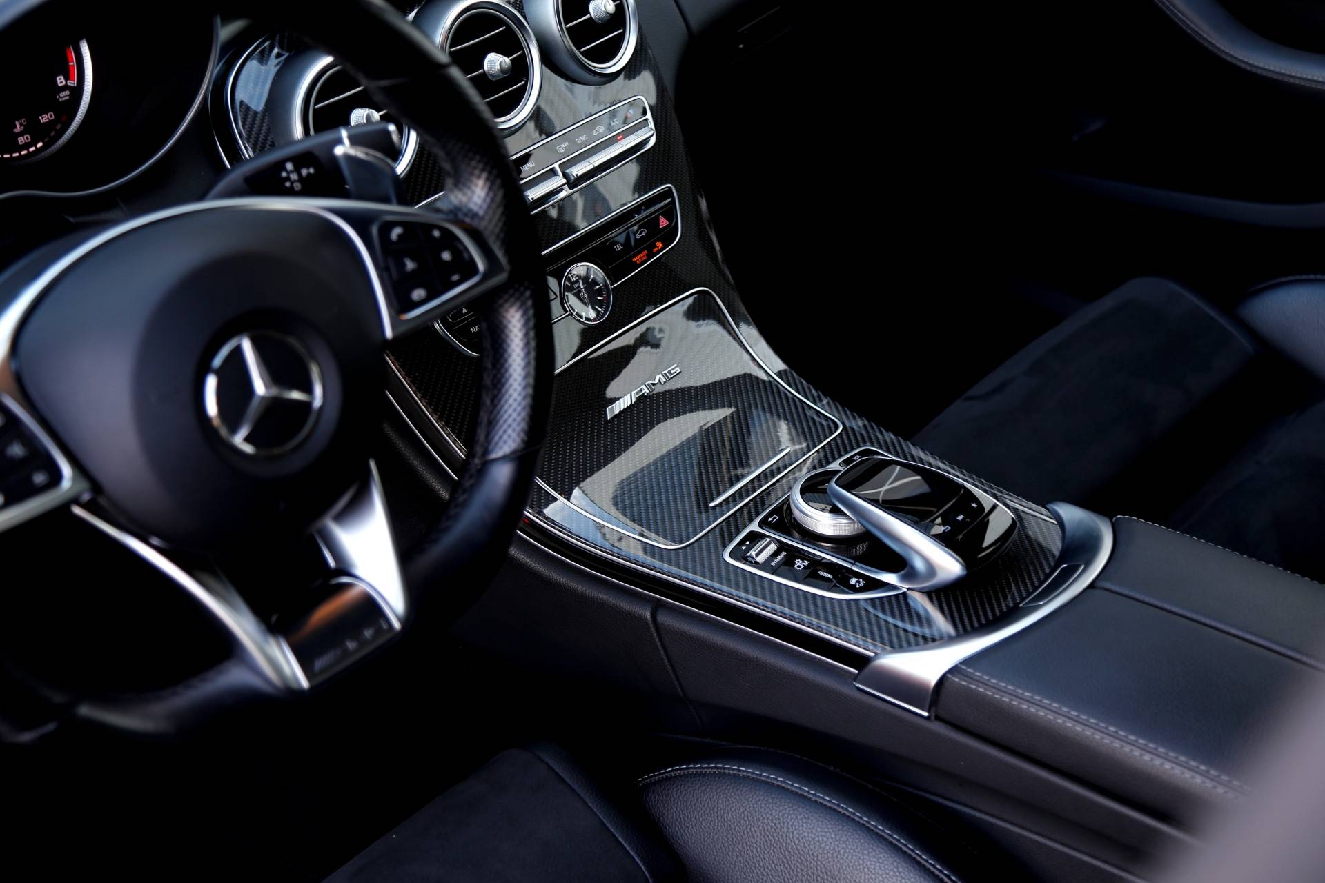 Mercedes-Benz C-Klasse Estate 63 AMG 4.0 V8 476PK Aut.*Perfect Mercedes Onderh.*BTW Auto*Performance Seats/Carbon/Navi/Multibeam LED/Bi-Xenon/Stoelverw - 9/65
