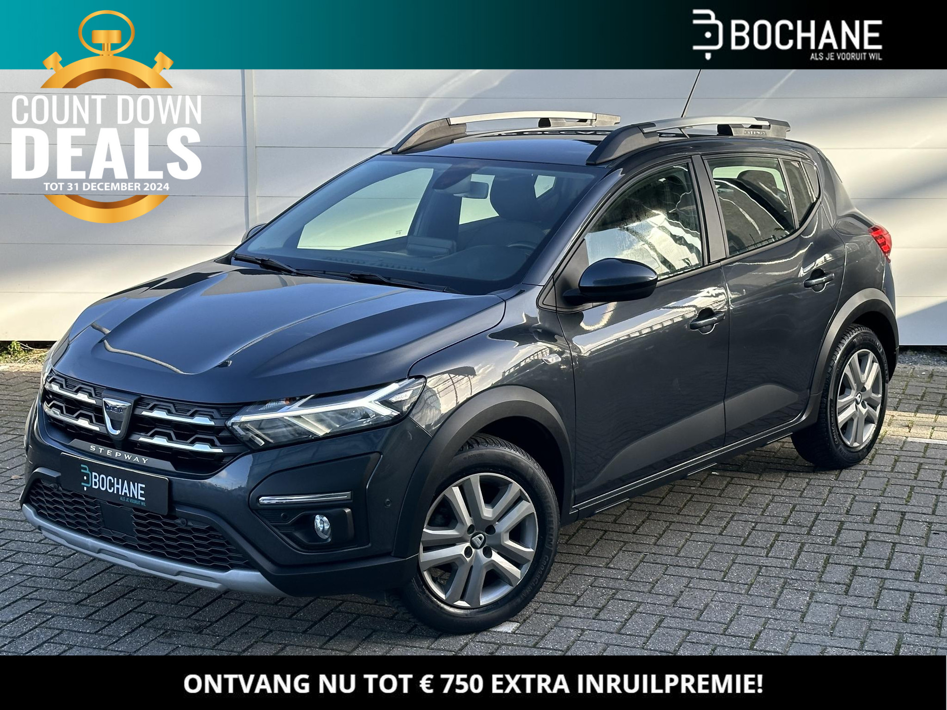 Dacia Sandero Stepway 1.0 TCe 100 Bi-Fuel Expression | Trekhaak | Navigatie | Camera | Dealer Onderhouden | NL Auto!