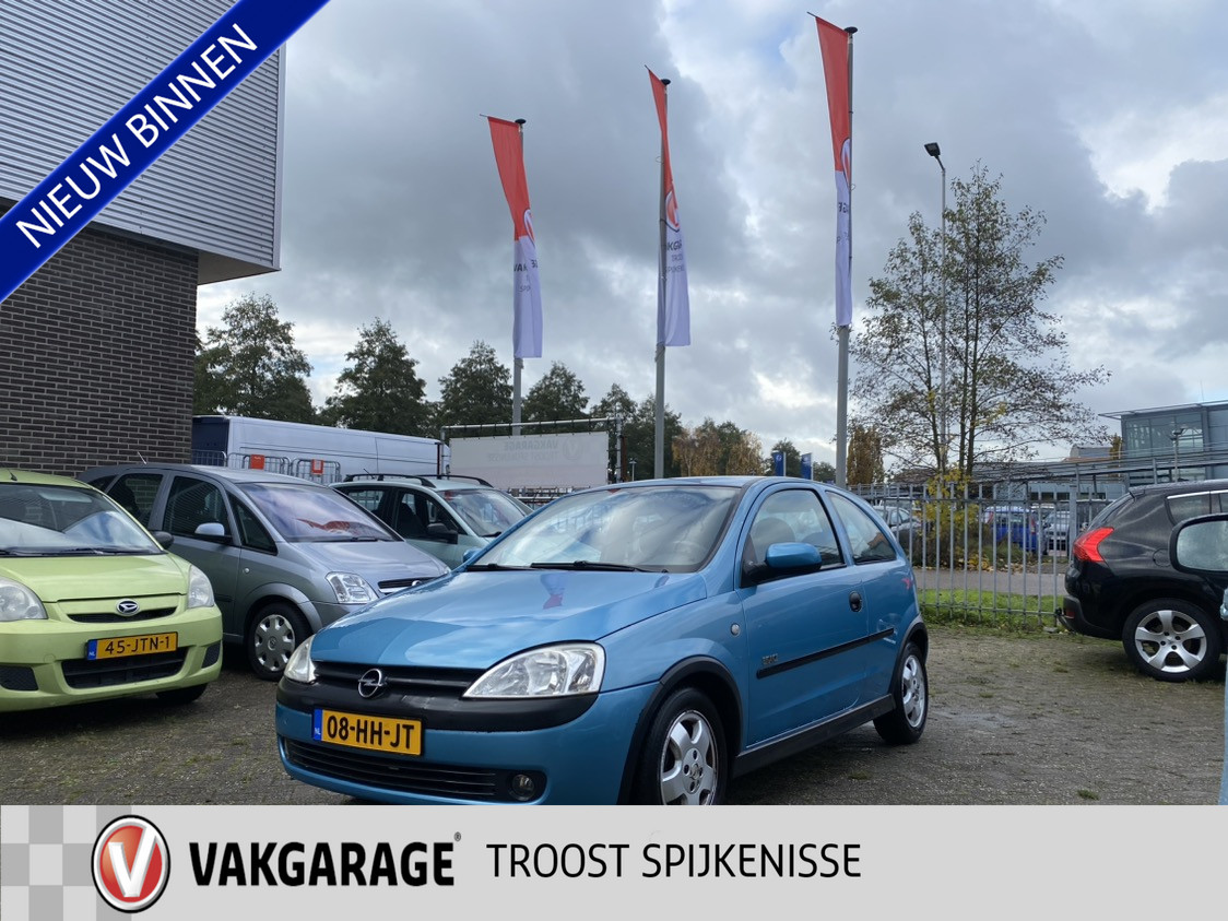 Opel Corsa 1.4-16V Elegance,Automaat,Airco,Elektrischpakket,Trekhaak,14 Inch Lmv