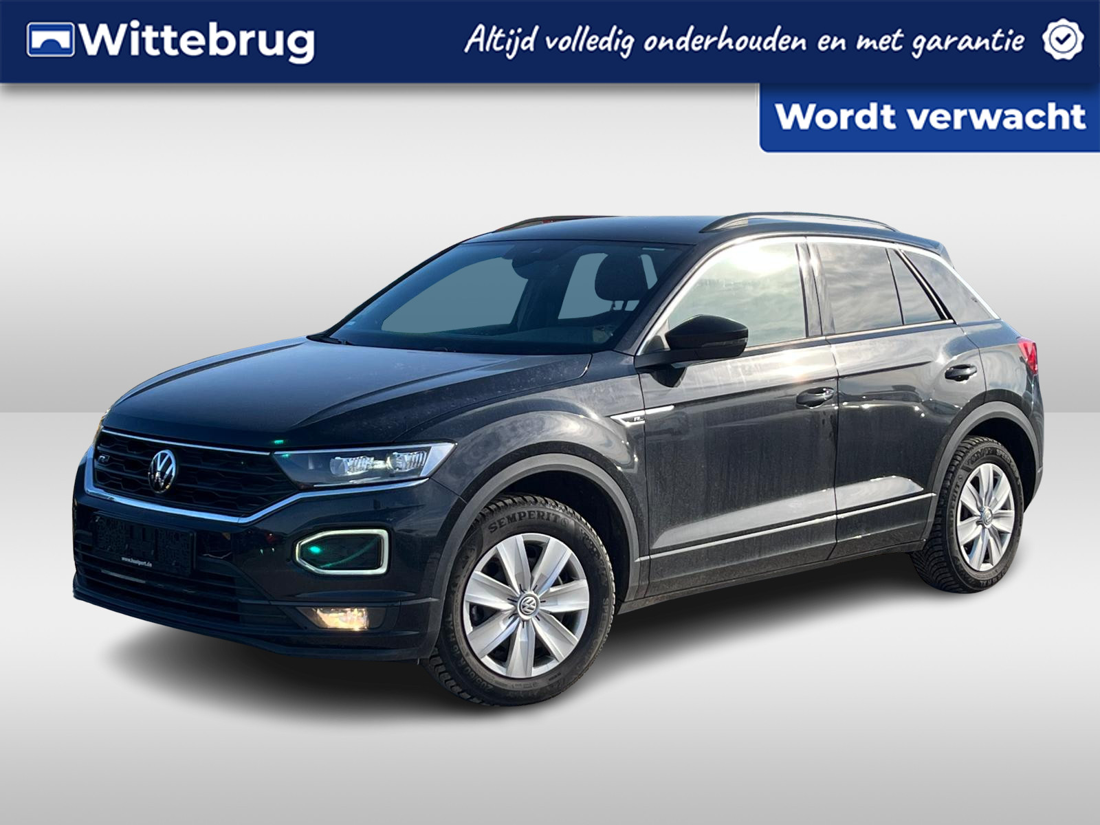 Volkswagen T-Roc 1.5 TSI 150pk DSG R-Line / 19 Inch Suzuka / Virtual Cockpit / Afneembare trekhaak / Full Led / Adaptive Cruise / Achteruitrijcamera