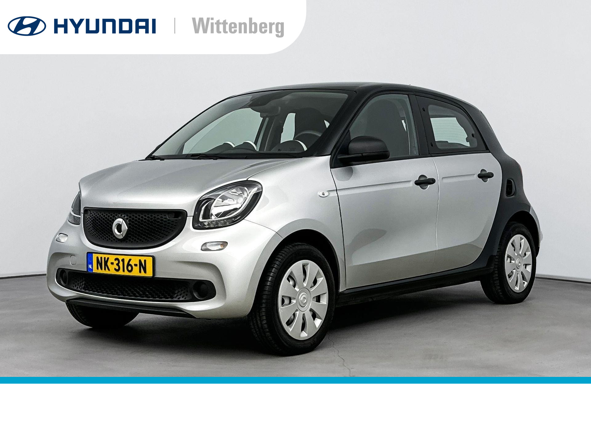 smart forfour 1.0 Pure | Cruise control | Climate control | Bluetooth |