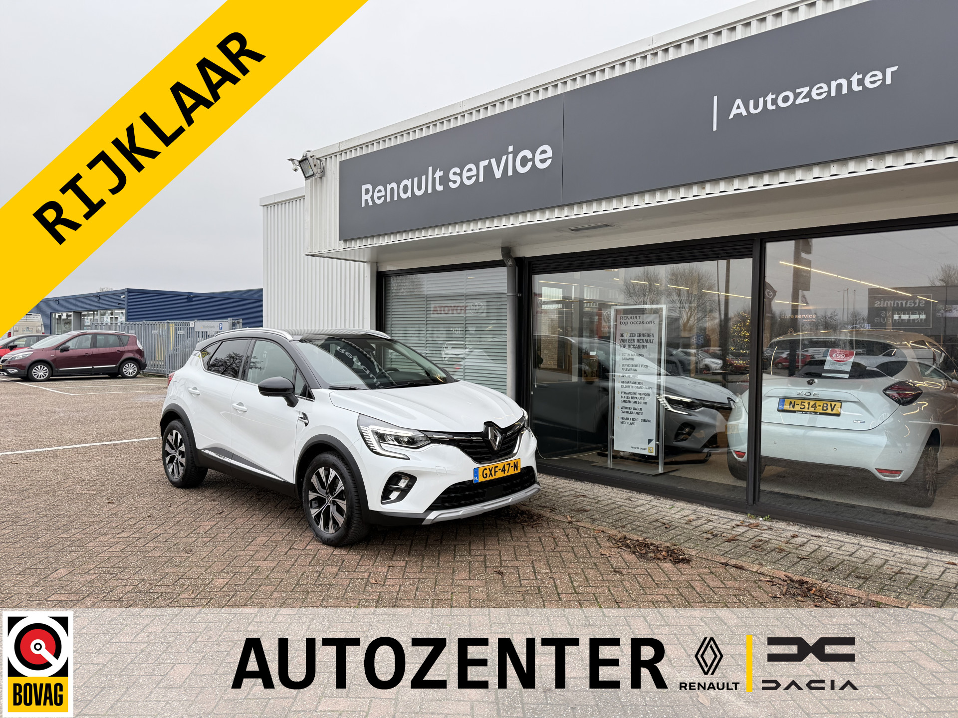 Renault Captur Techno Tce 90 | Winterpakket | groot scherm navi | draadloos carplay | tijdelijk gratis Top Afleverpakket twv Eur 695