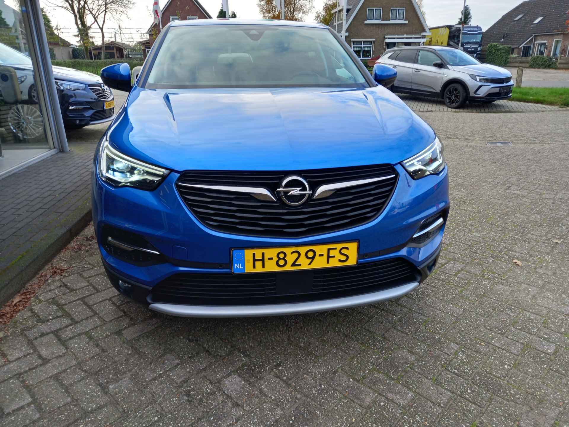 Opel Grandland X 1.2 Turbo Innovation Automaat Lederen bekleding, Verwarming en ventilatie voorstoelen  ,A uitrijcamera, Xenon verlichting PRIJS RIJKLAAR - 5/23