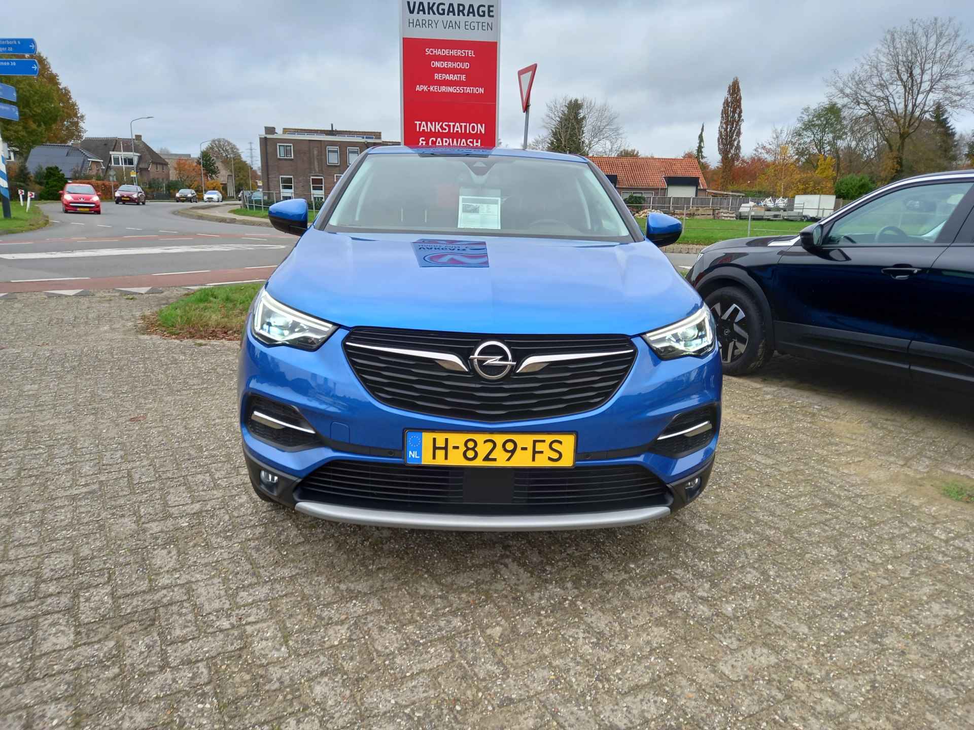 Opel Grandland X 1.2 Turbo Innovation Automaat Lederen bekleding, Verwarming en ventilatie voorstoelen  ,A uitrijcamera, Xenon verlichting PRIJS RIJKLAAR - 22/23