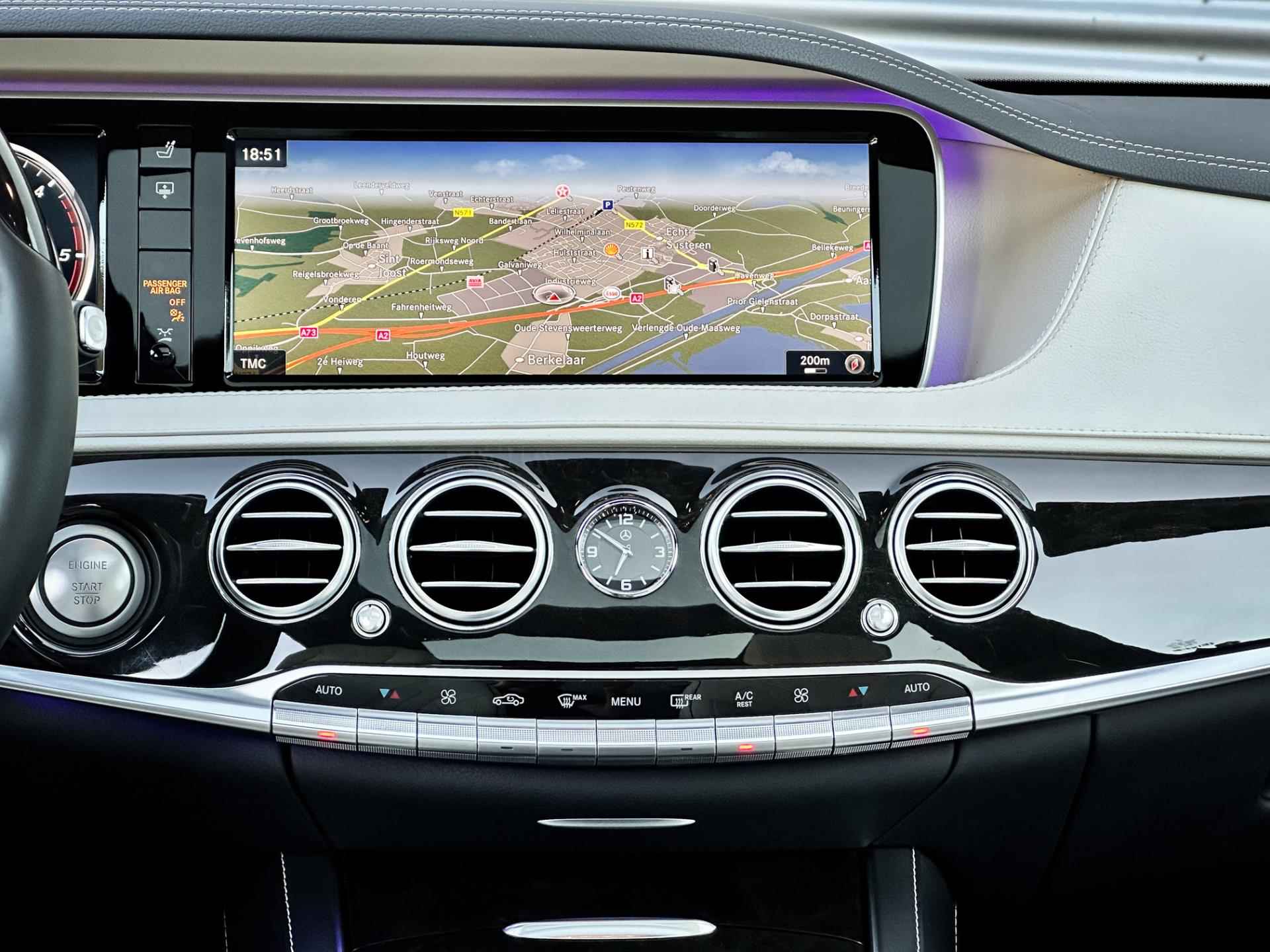 Mercedes-Benz S-klasse 350 BlueTEC Lang AMG Line | Burmester | 360 camera | Panorama dak | Org. NL | Eerste eig. | - 14/67