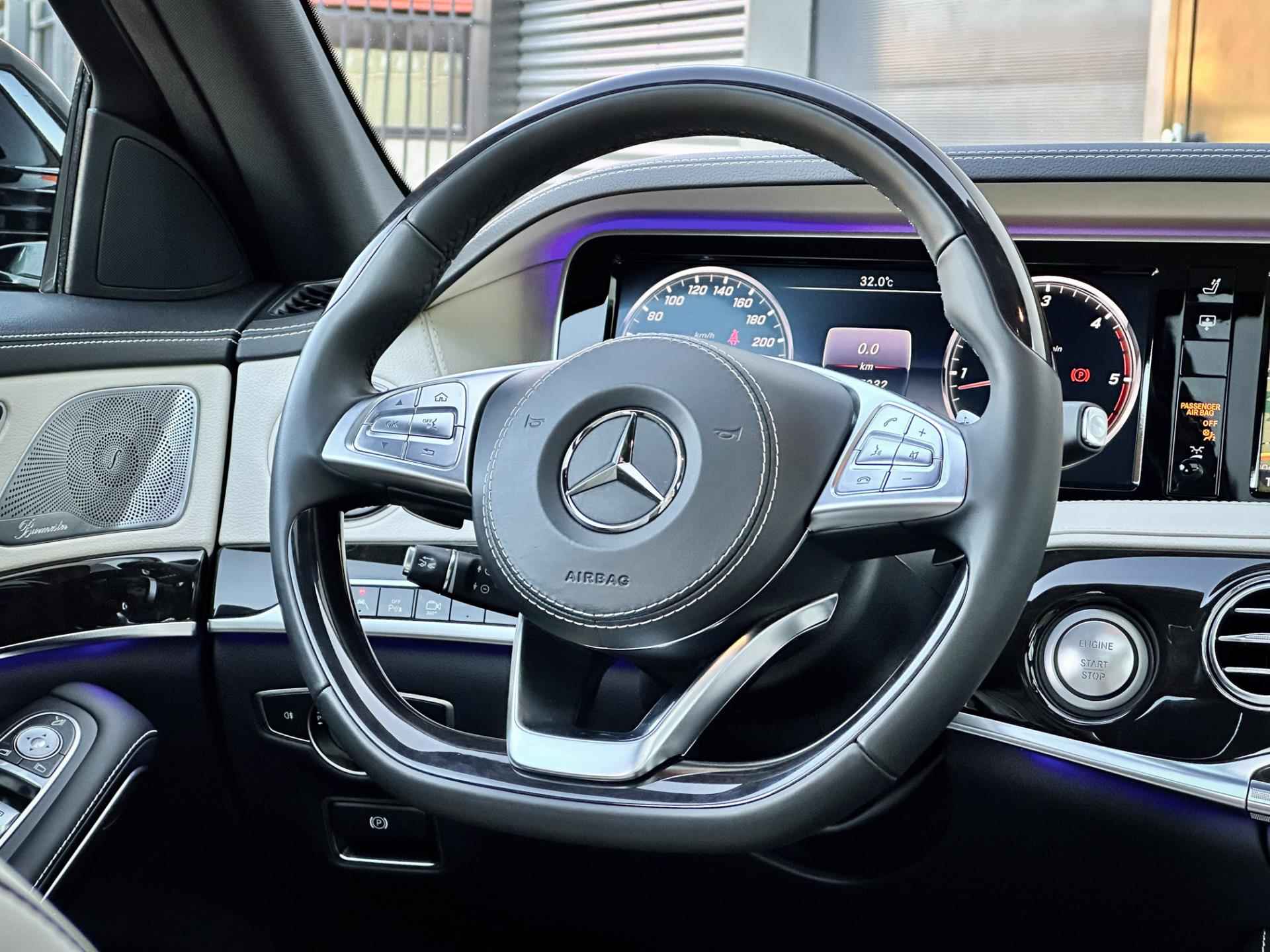 Mercedes-Benz S-klasse 350 BlueTEC Lang AMG Line | Burmester | 360 camera | Panorama dak | Org. NL | Eerste eig. | - 15/67
