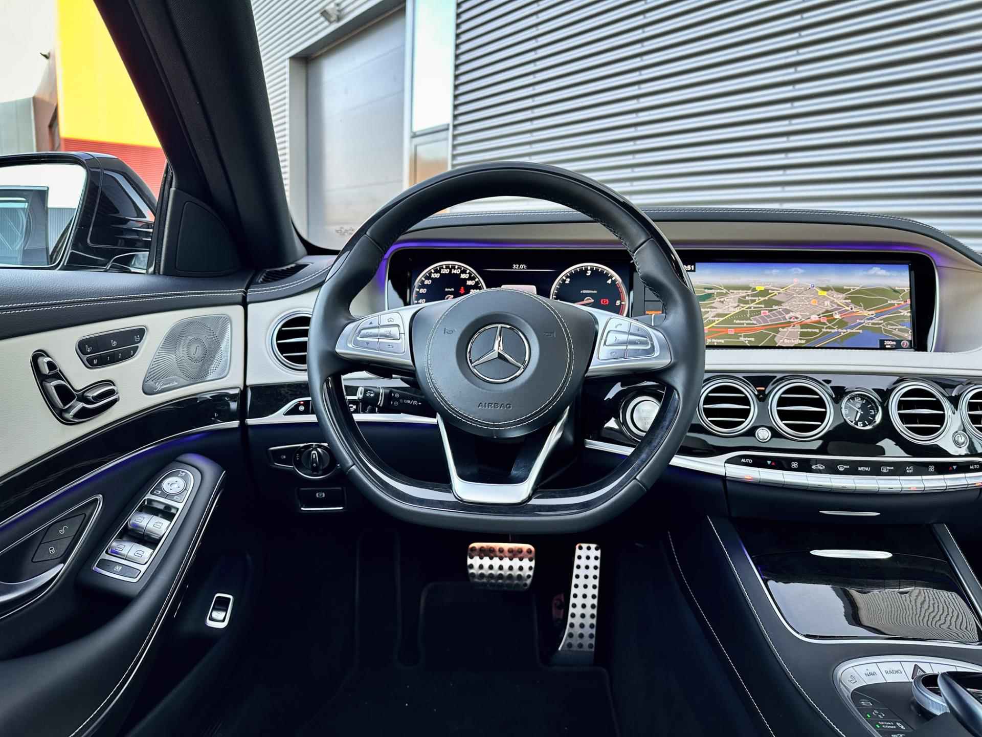 Mercedes-Benz S-klasse 350 BlueTEC Lang AMG Line | Burmester | 360 camera | Panorama dak | Org. NL | Eerste eig. | - 18/67