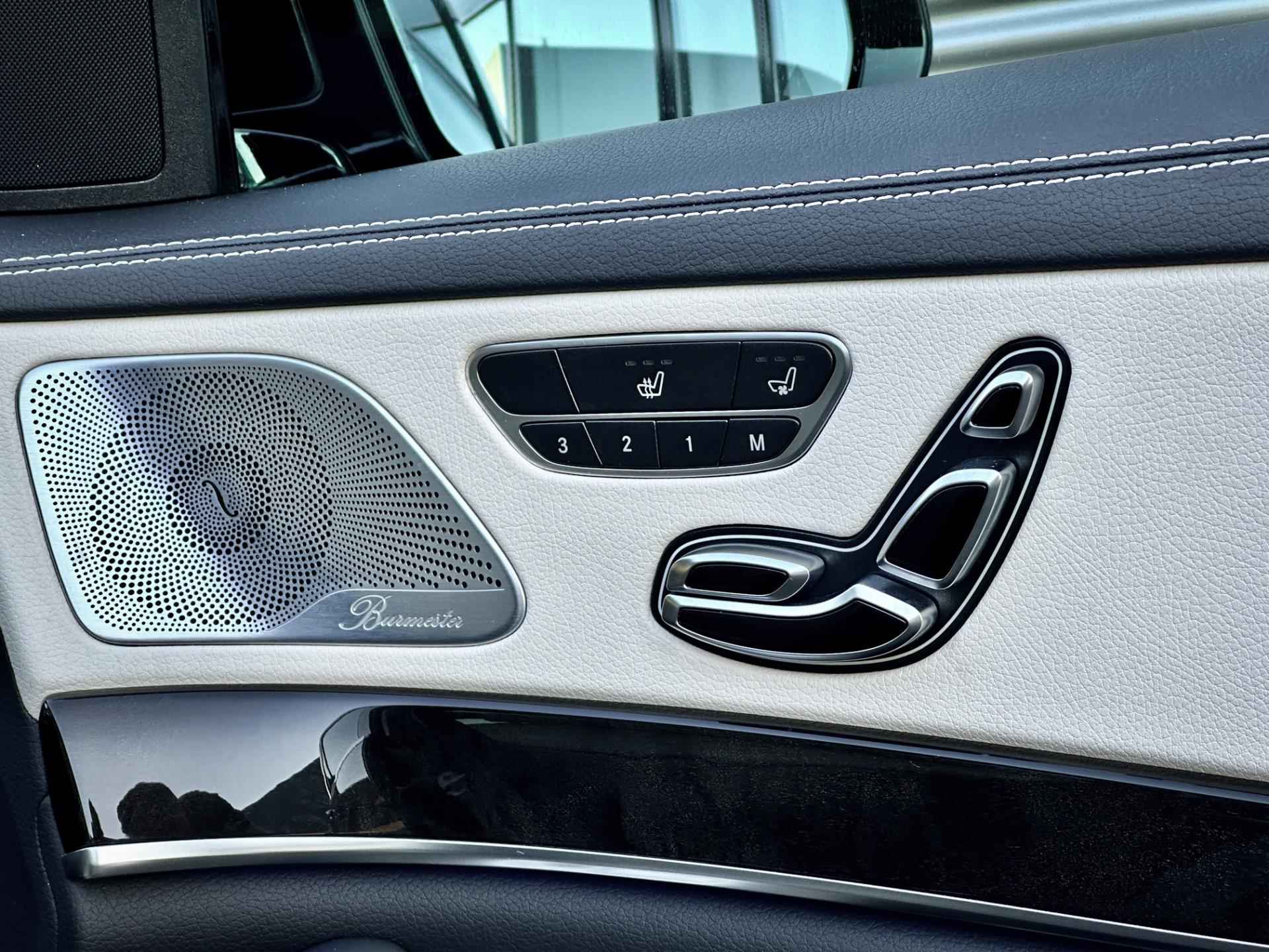 Mercedes-Benz S-klasse 350 BlueTEC Lang AMG Line | Burmester | 360 camera | Panorama dak | Org. NL | Eerste eig. | - 35/67