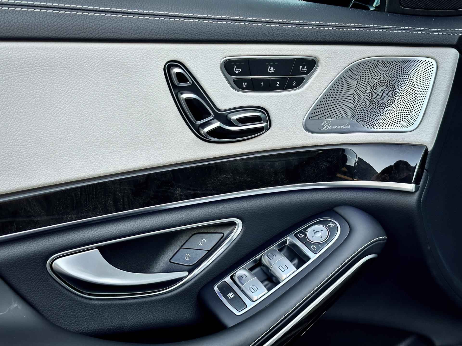 Mercedes-Benz S-klasse 350 BlueTEC Lang AMG Line | Burmester | 360 camera | Panorama dak | Org. NL | Eerste eig. | - 42/67