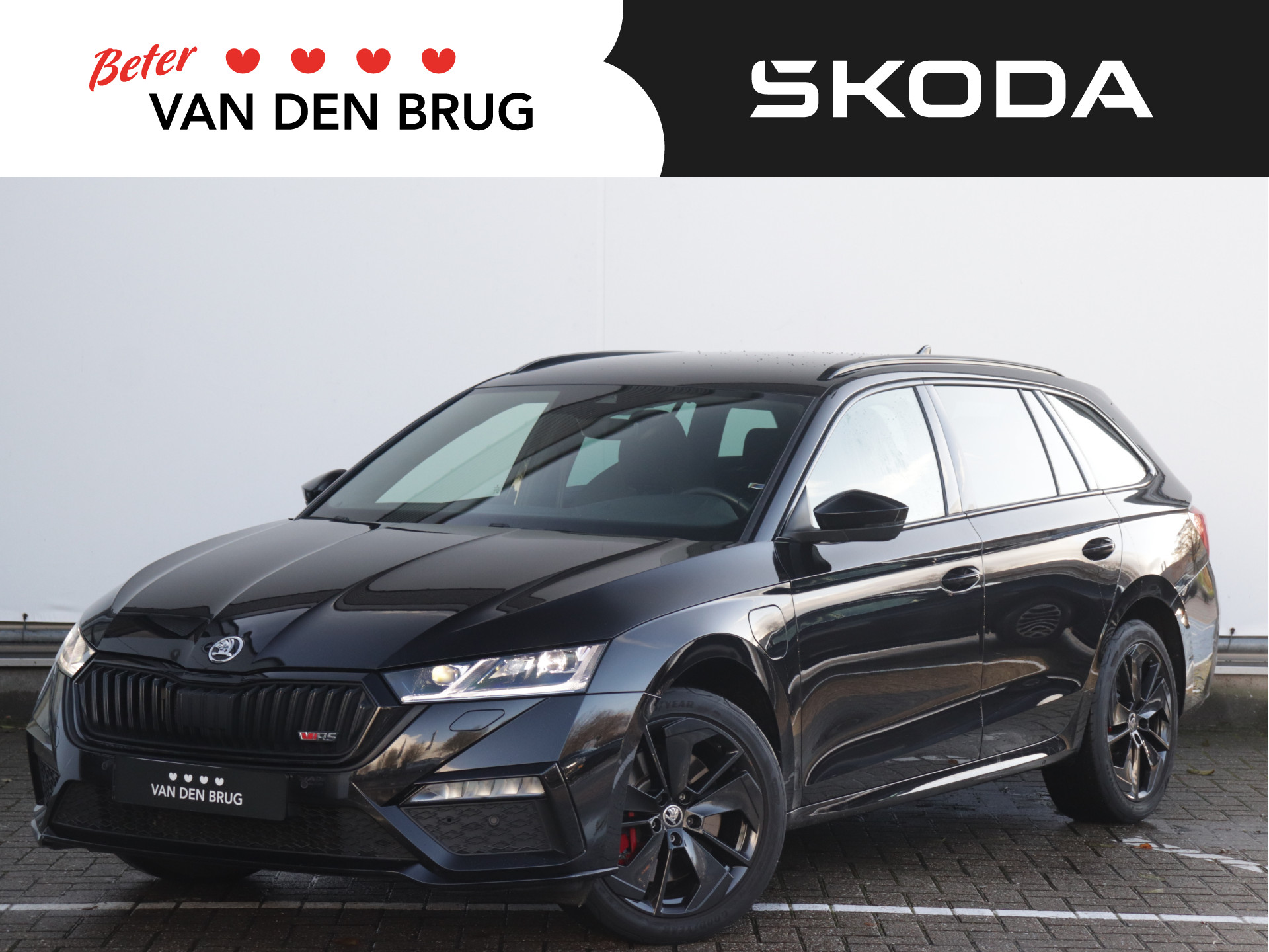 Škoda Octavia Combi 1.4 TSI iV PHEV RS | Head-Up Display | Sportstoelen | LED | Navigatie | Stoel- en stuurverwarming |