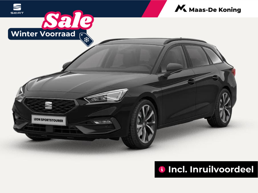 SEAT Leon Sportstourer FR Business Intense 1.5 TSI 85kW / 115pk Stationwa gen 6 versn. Hand | Metallic Lak | Lichtmetalen Velgen | Incl. inruilvoordeel