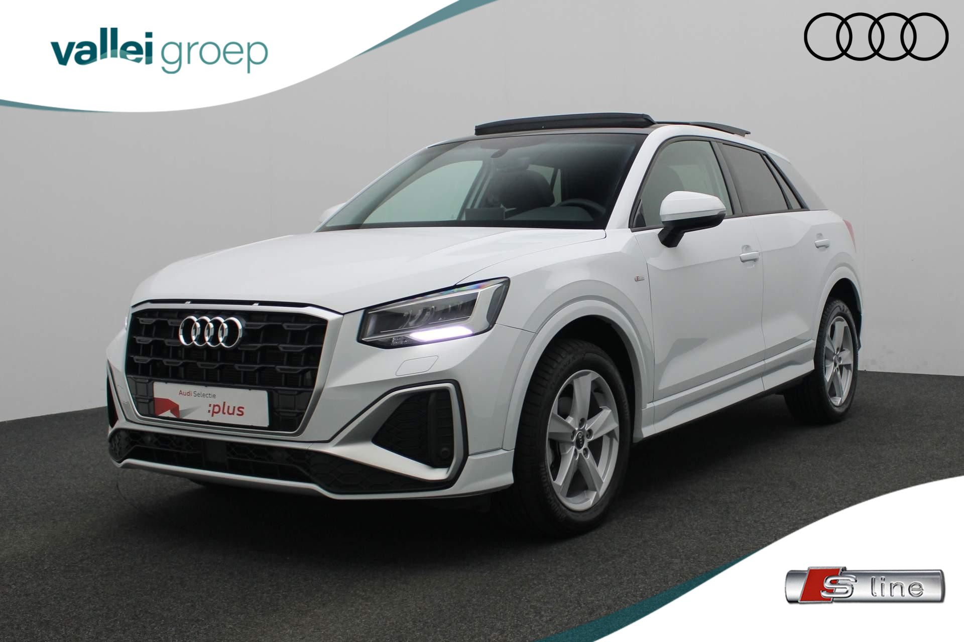 Audi Q2 35 TFSI 150PK S-tronic Advanced edition / S-Line ext. | Pano | Camera | Navi | Keyless | Virtual Cockpit | Sportonderstel | Apple Carplay / Android Auto | Clima | Cruise